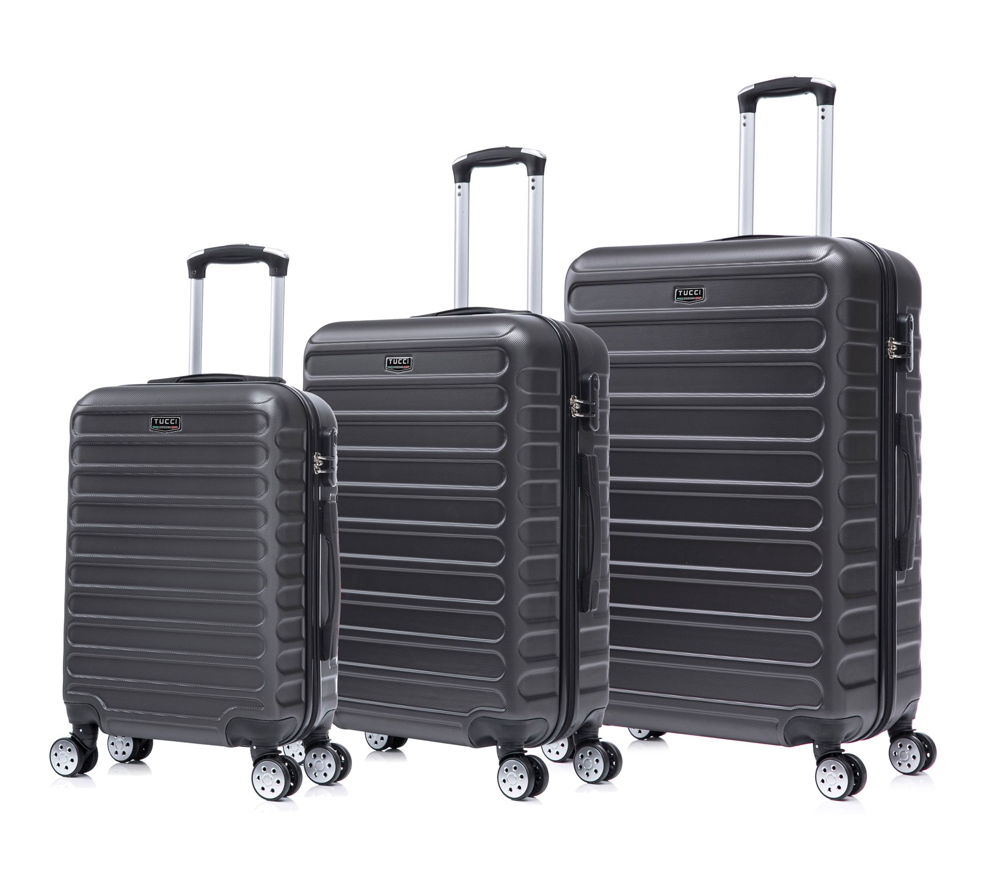 TUCCI Italy CARRAVIA 3PC Hardside Luggage Set ( 20", 24", 28")