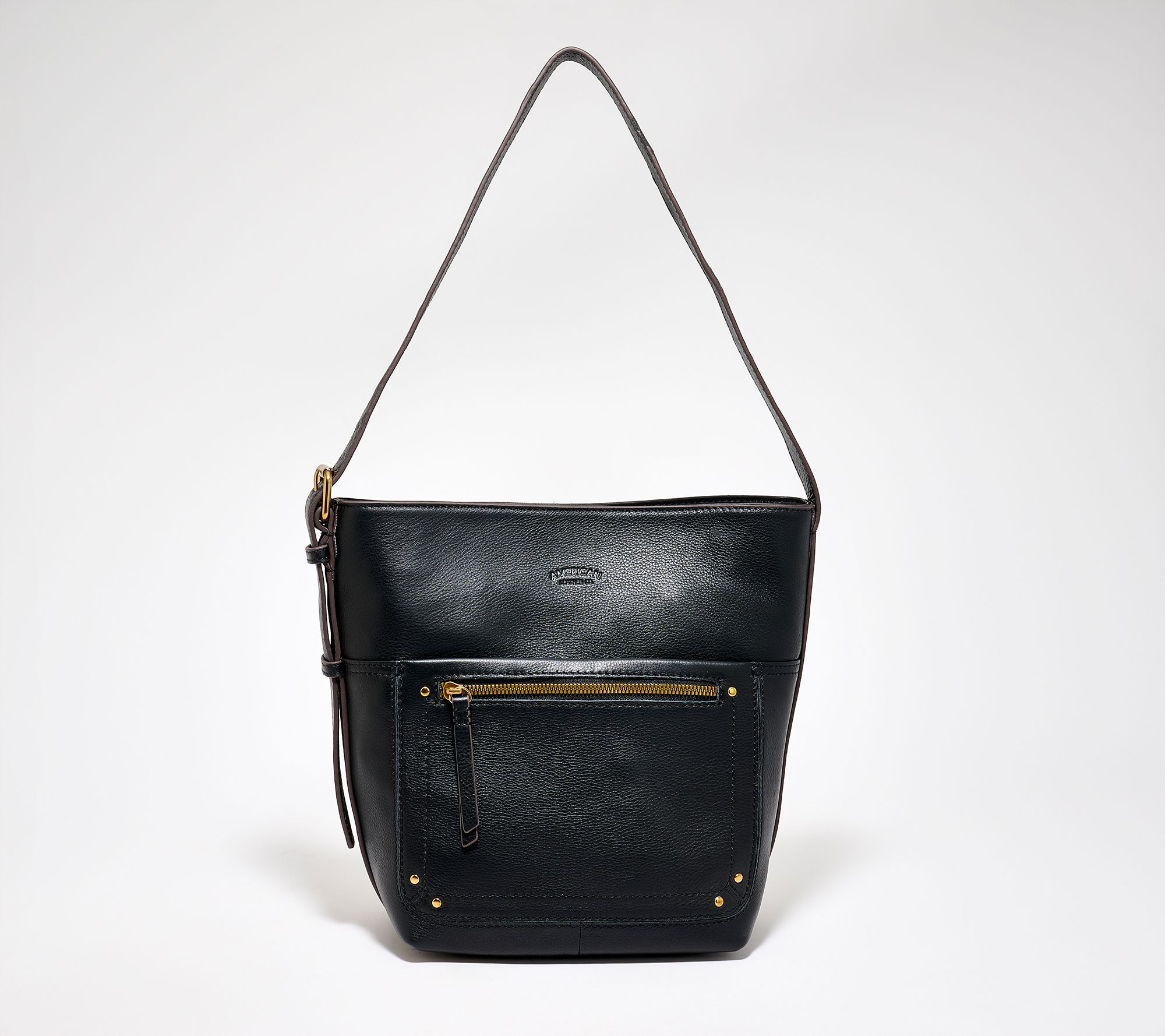 "As Is" American Leather Co. Jamestown Leather Hobo