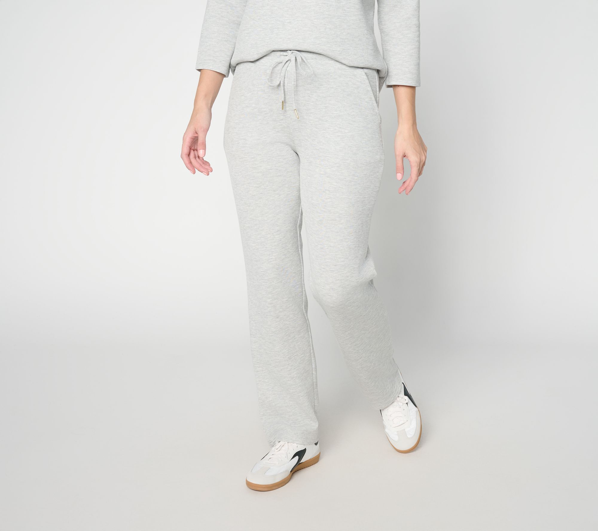 "As Is" Belle by Kim Gravel Pet ScubaLuxe Drawstring Straight Pant