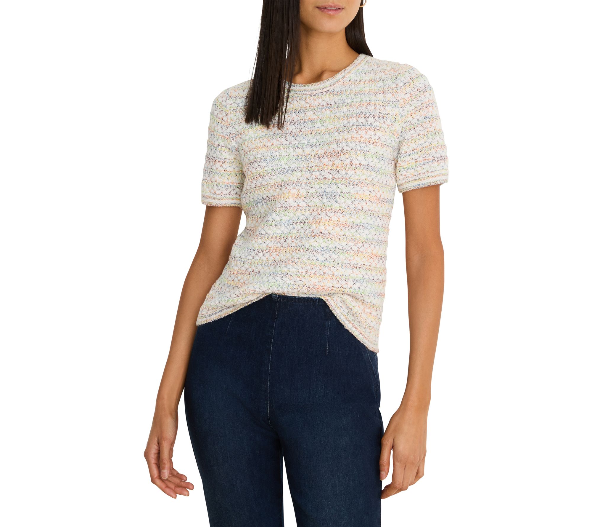 NIC+ZOE Palette Mix Sweater Tee