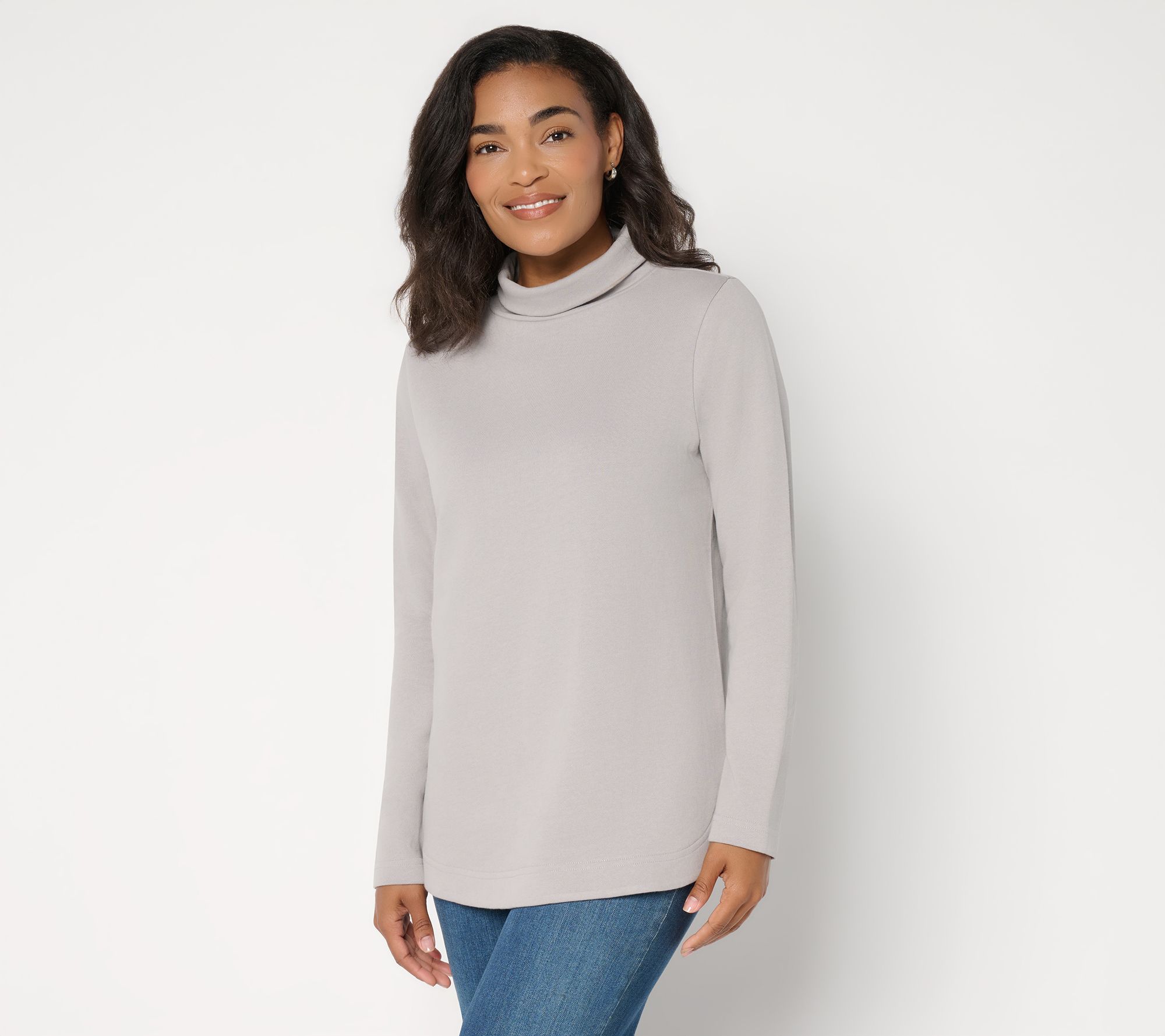 Studio Park x Amy Stran Light Weight French Terry Turtleneck