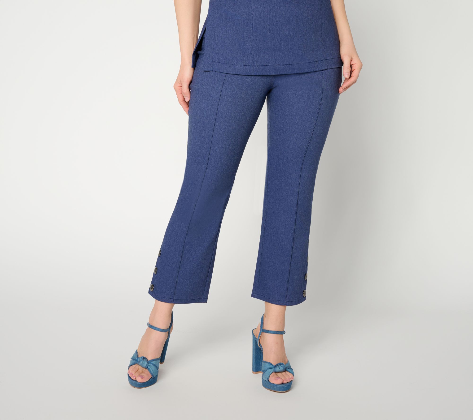 "As Is" RM Studio x Rebecca Minkoff Pet Stretch Twill Crop Pant