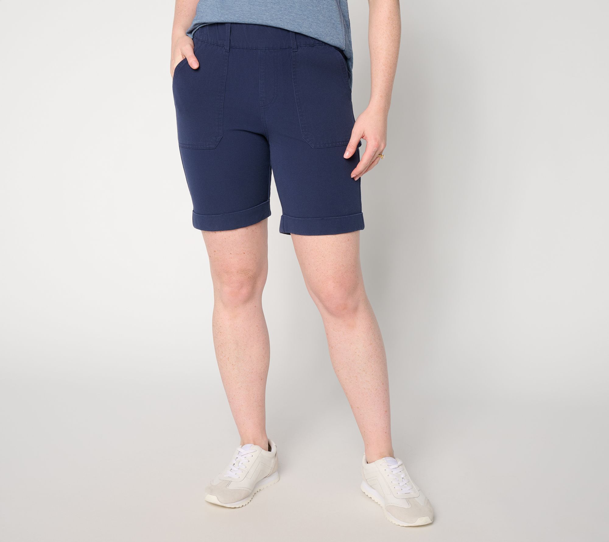 "As Is" AnyBody Regular All Stretch Twill Short