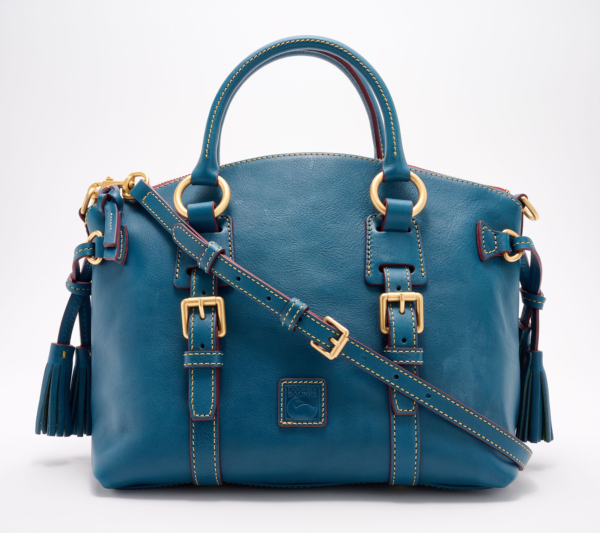 "As Is" Dooney & Bourke Florentine Leather Bristol Satchel