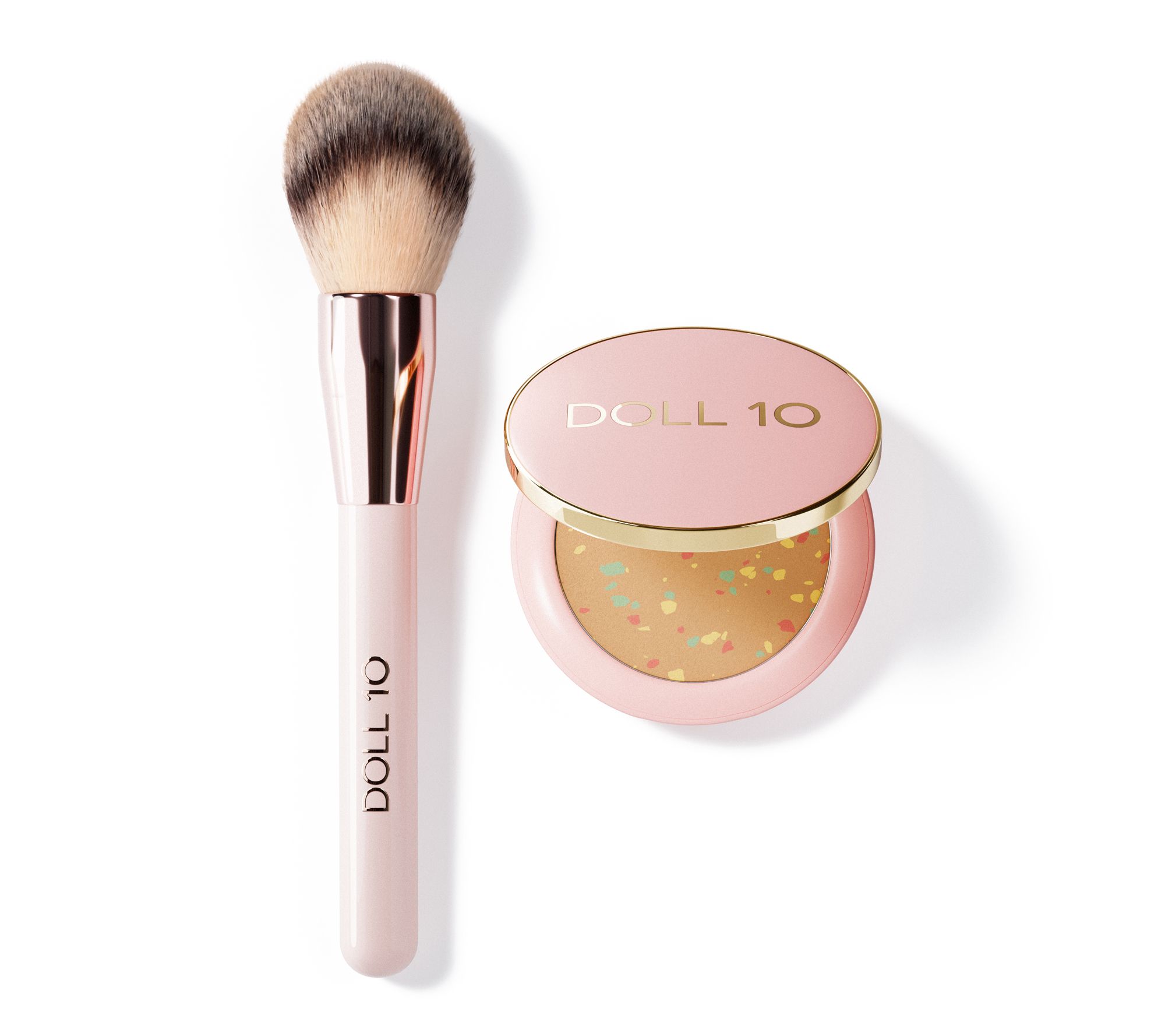 Doll 10 CC Powder with Double Ended Brush