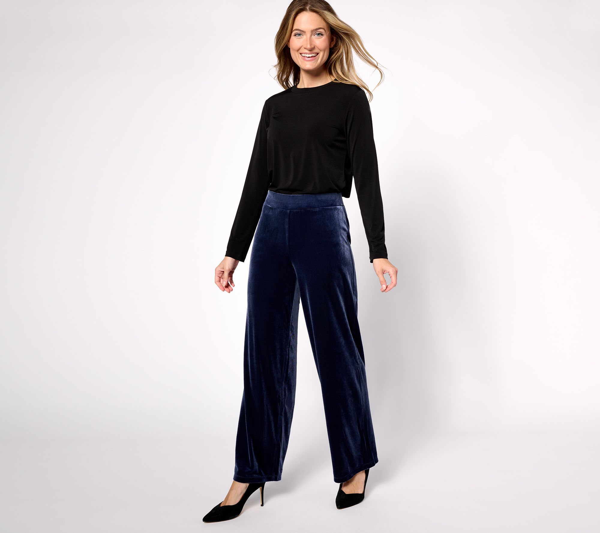 Susan graver 2024 velvet pants