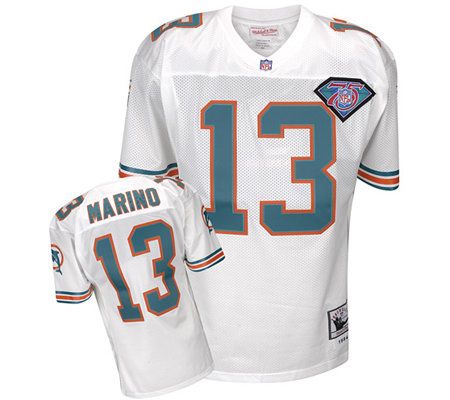 Men's Nike Dan Marino Aqua Miami Dolphins Retired Player Jersey