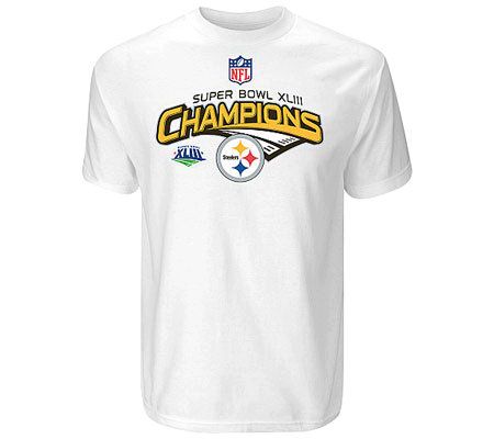 NFL Steelers Super Bowl XLIII Champions Big & Tall T-Shirt 