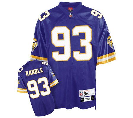 NFL Minnesota Vikings John Randle Premier Throwback Jersey 