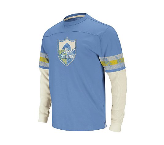 puzzel werk inleveren NFL San Diego Chargers Jersey & Thermal Long Sleeve T-Shirt - QVC.com