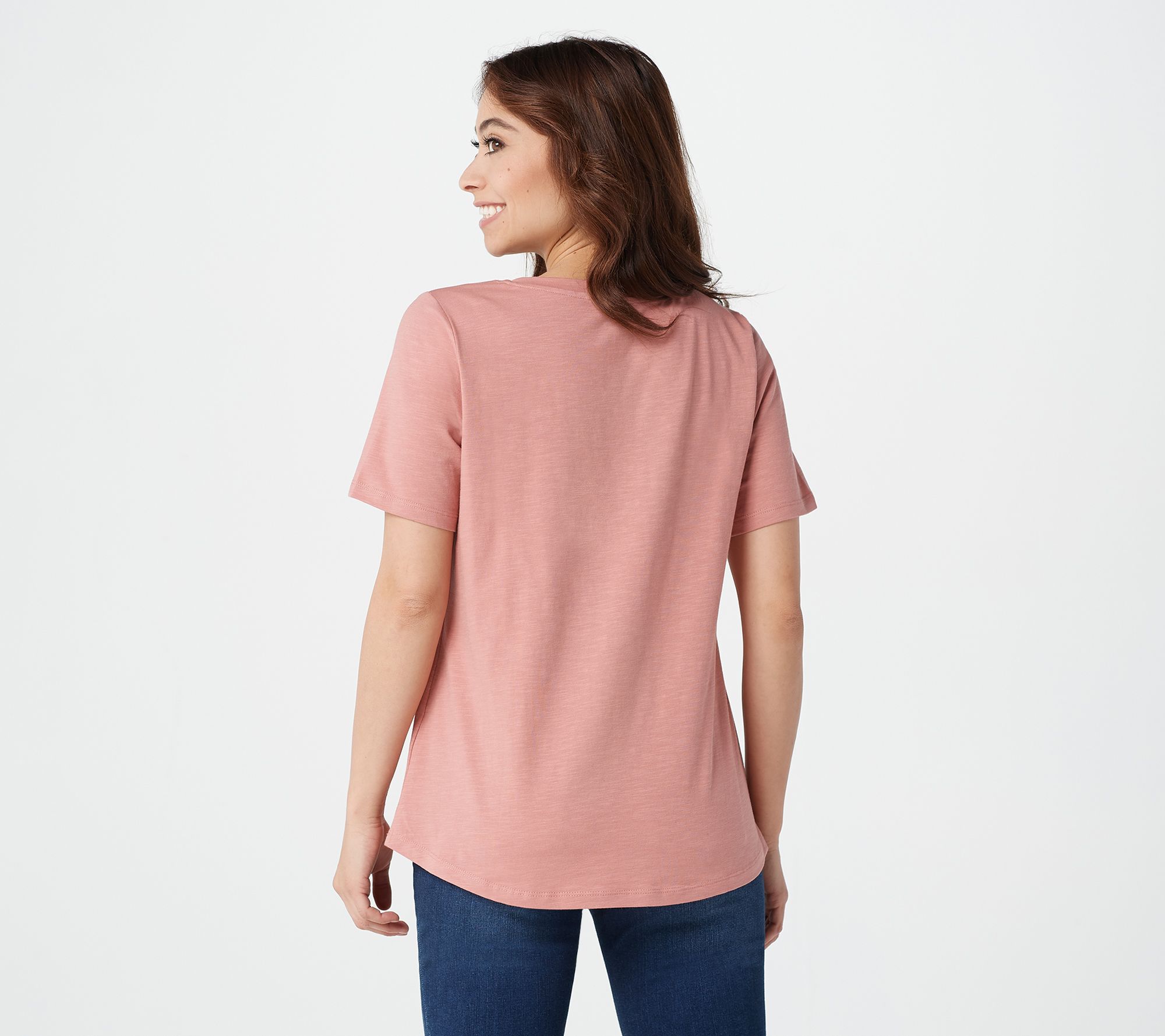 Cuddl Duds Seriously Soft Elbow-Sleeve Top 