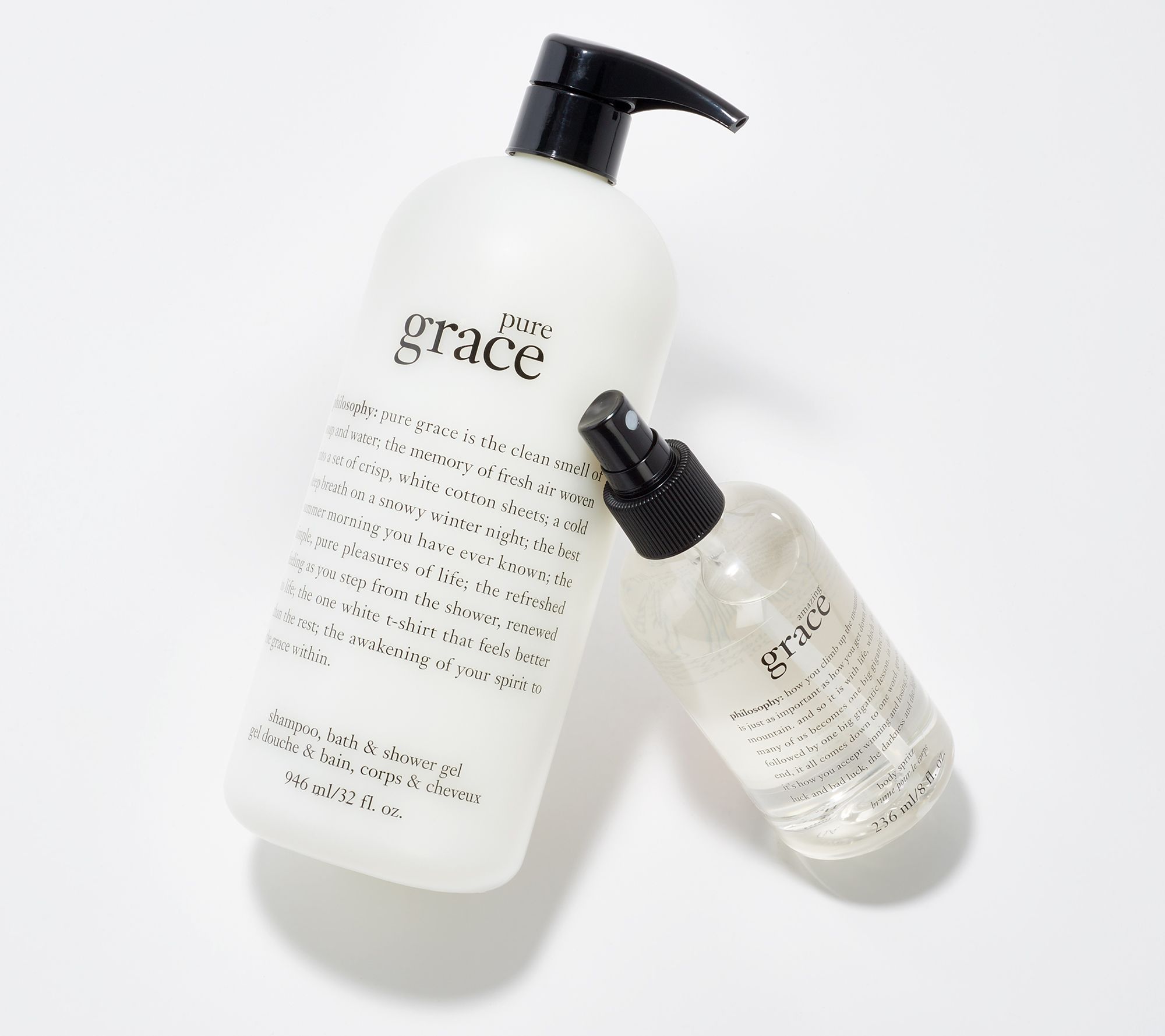 philosophy grace shower gel and spritz 2-piece set - QVC.com