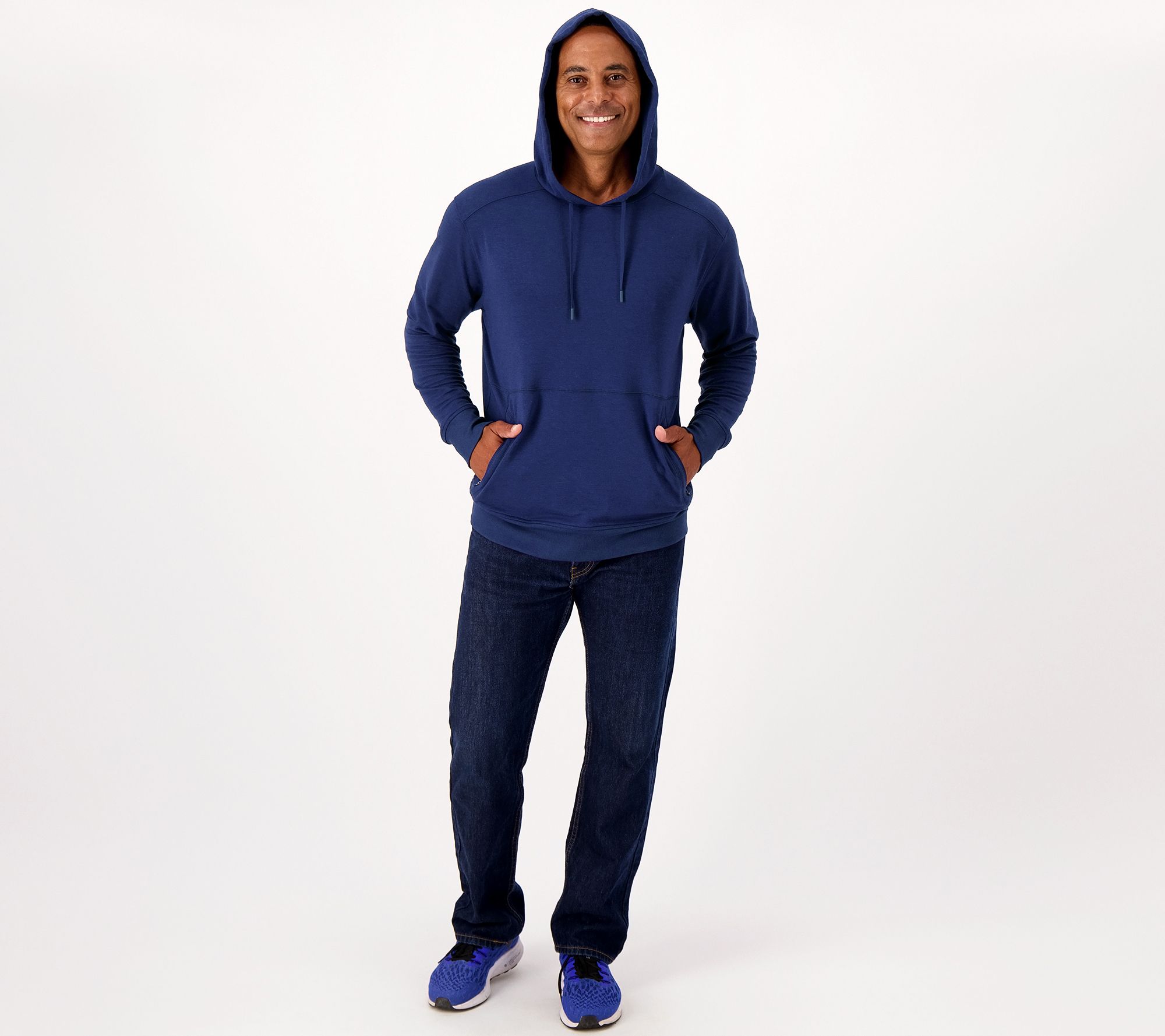 zuda Men's x Kevin Kreider ZKnit Hoodie with Rib Trim