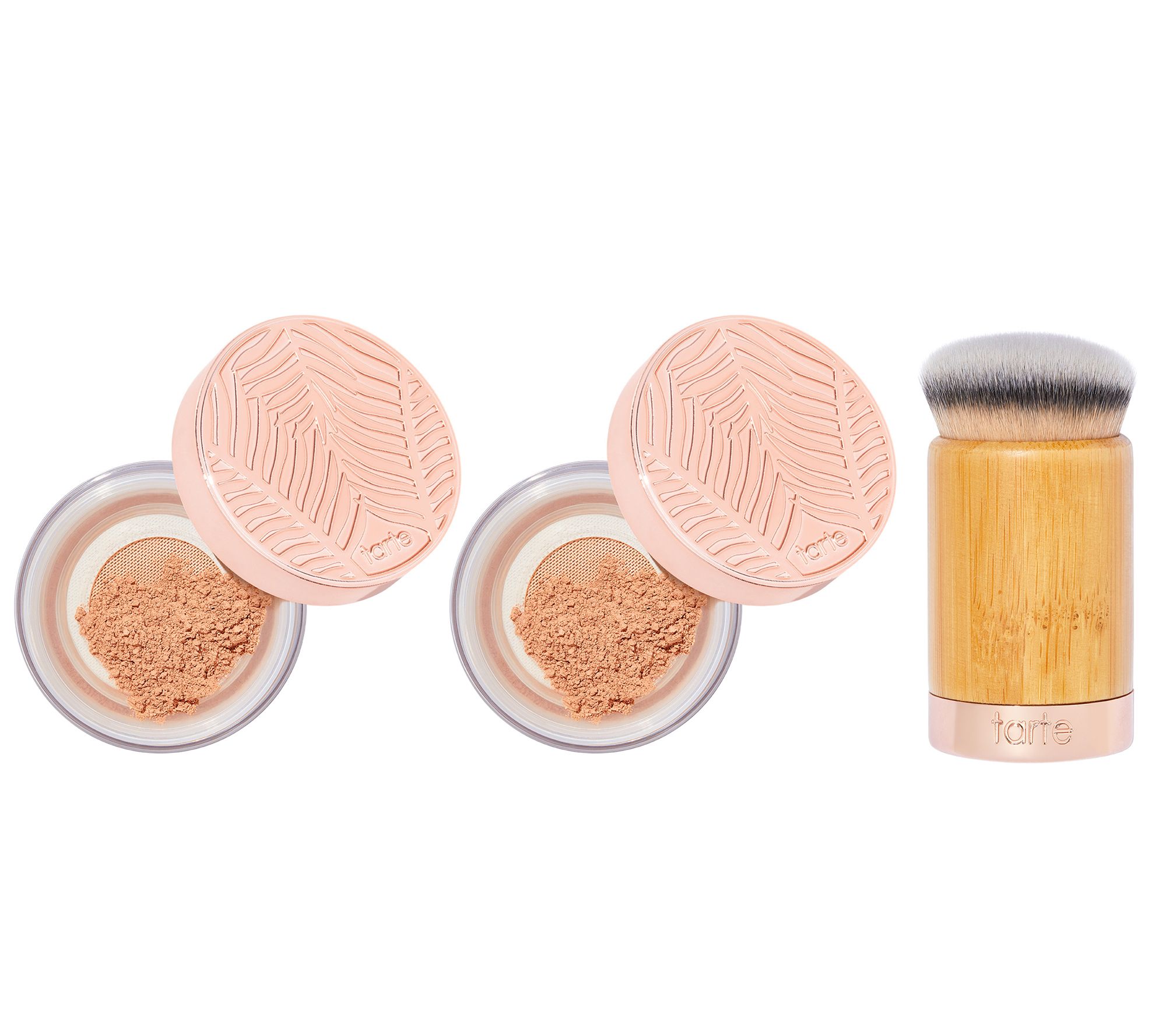 tarte Amazonion Clay Gem Powder Foundation Duo with Brush