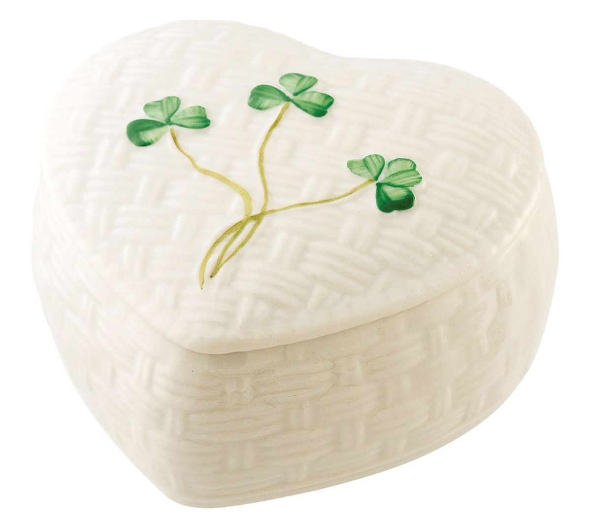Belleek Pottery Kylemore Trinket Box