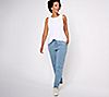 Peace Love World Petite Tapered French Terry Ankle Pant, 2 of 6