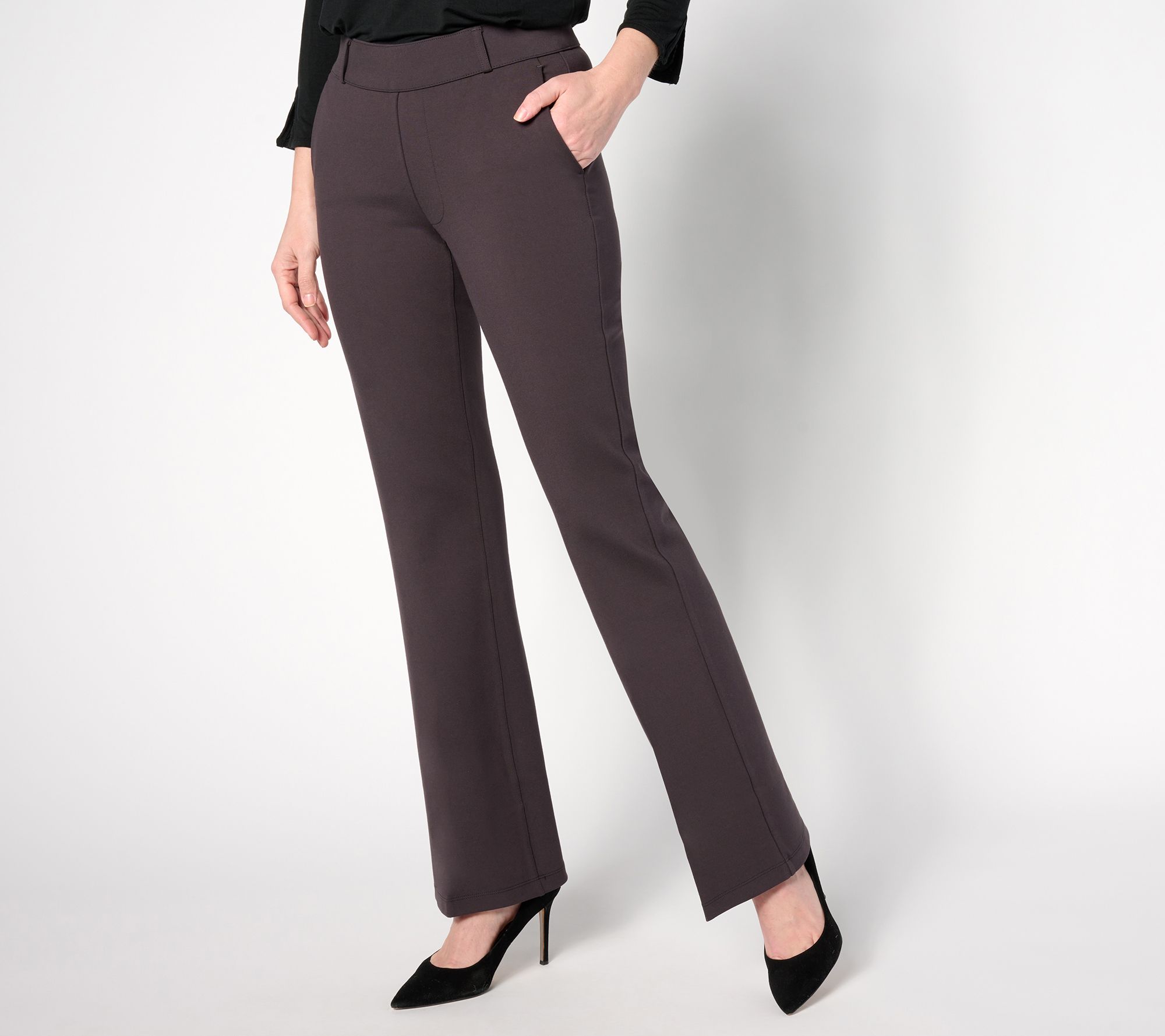 Clothing & Shoes - Bottoms - Pants - NYDJ Marilyn Straight 5 Pocket Ponte  Pant - Online Shopping for Canadians