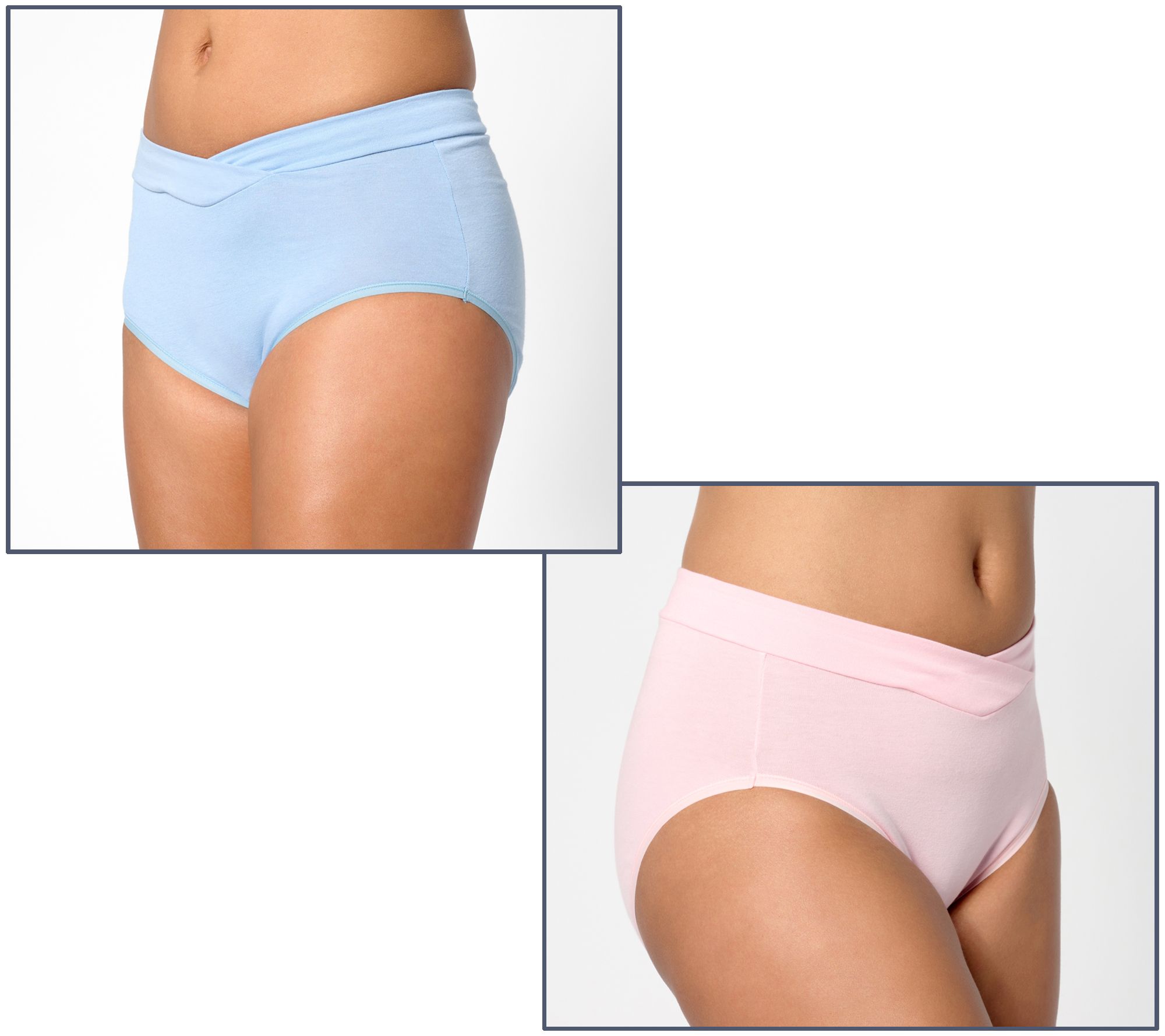  Breezies Cotton Stretch HiCut or Full Brief 3 Pack - A634859