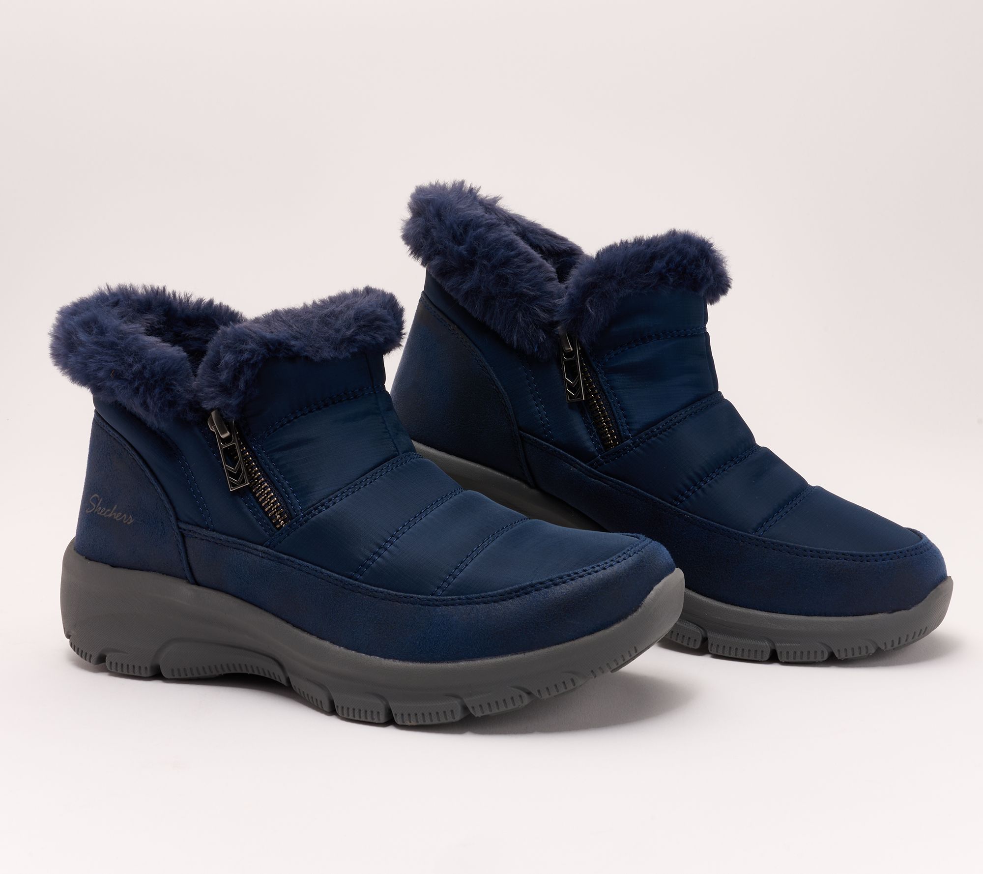 "As Is" Skechers Easy Going Water Repellent Vegan Boots