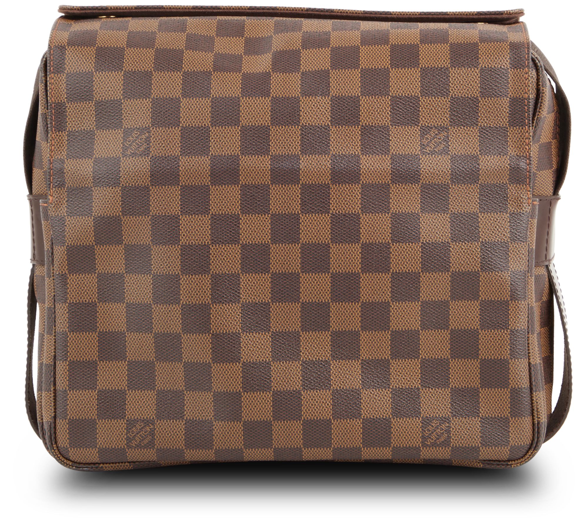 Pre Owned Louis Vuitton Naviglio Damier Ebene Bown QVC