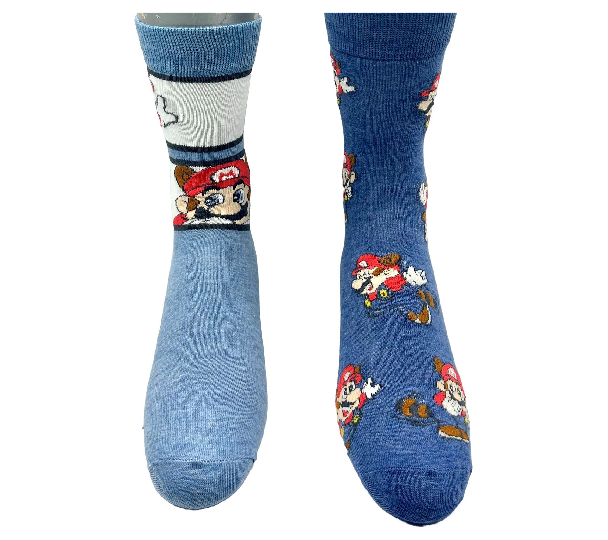 Super Mario Men's Crew Sock Set - 2 Pair