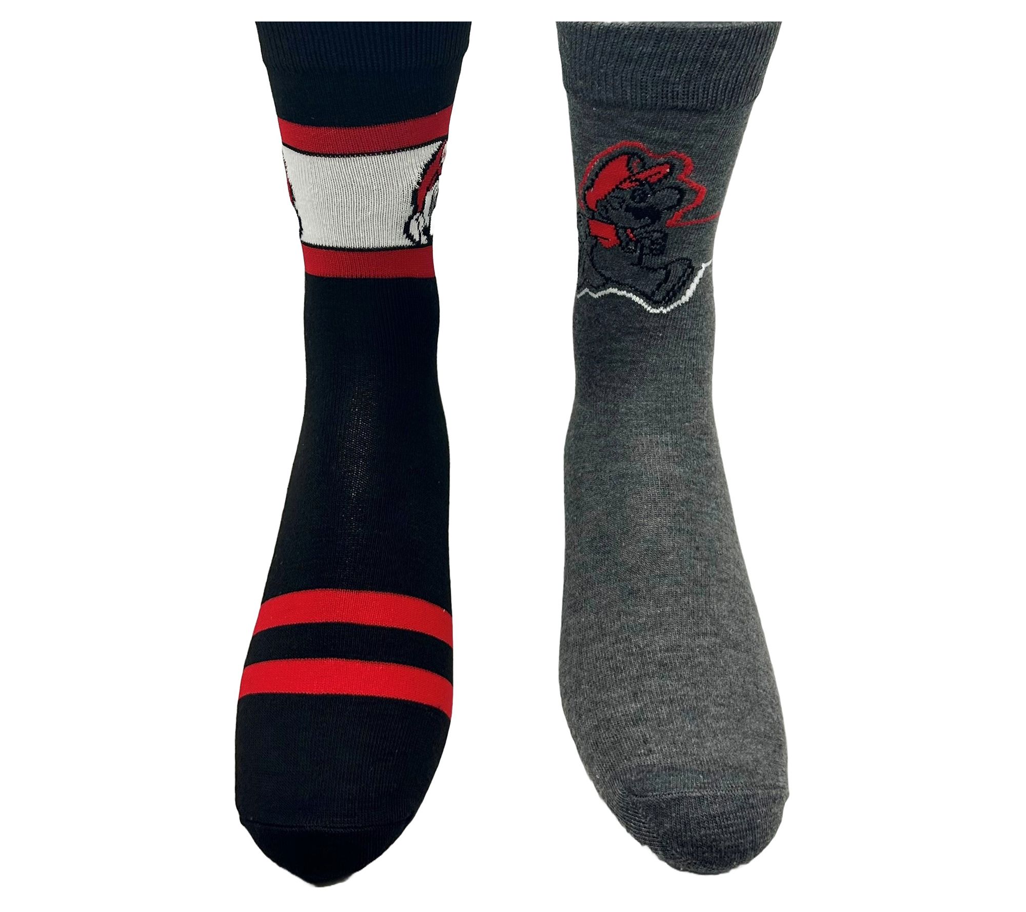 Super Mario Men's Crew Sock Set - 2 Pair