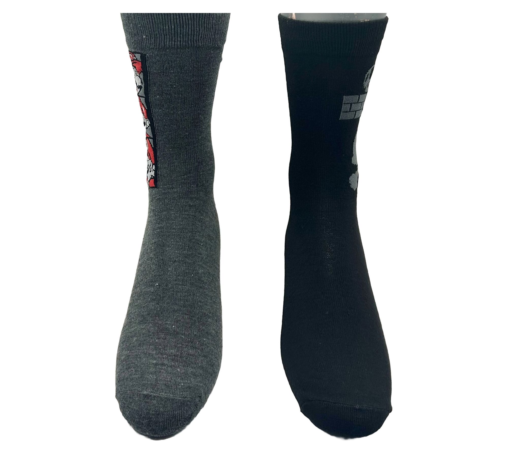 Super Mario Men's Crew Sock Set - 2 Pair