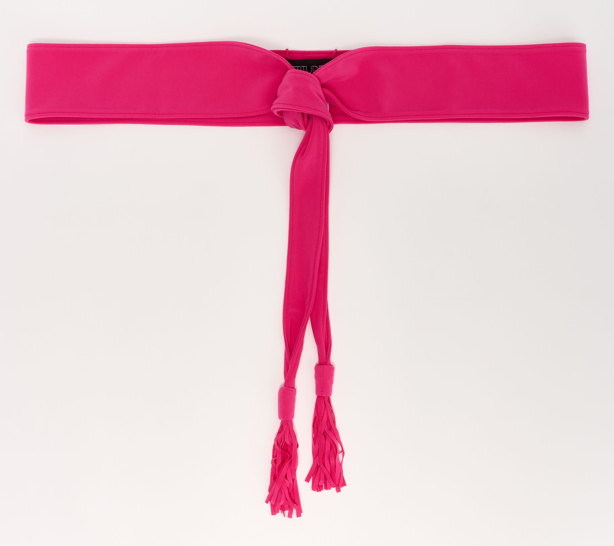 "As Is" Attitudes by Renee Como Jersey Obi Belt with Tassels