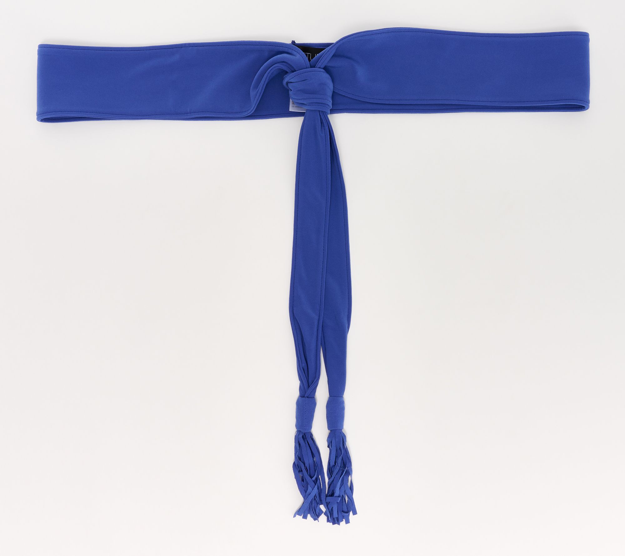 "As Is" Attitudes by Renee Como Jersey Obi Belt with Tassels