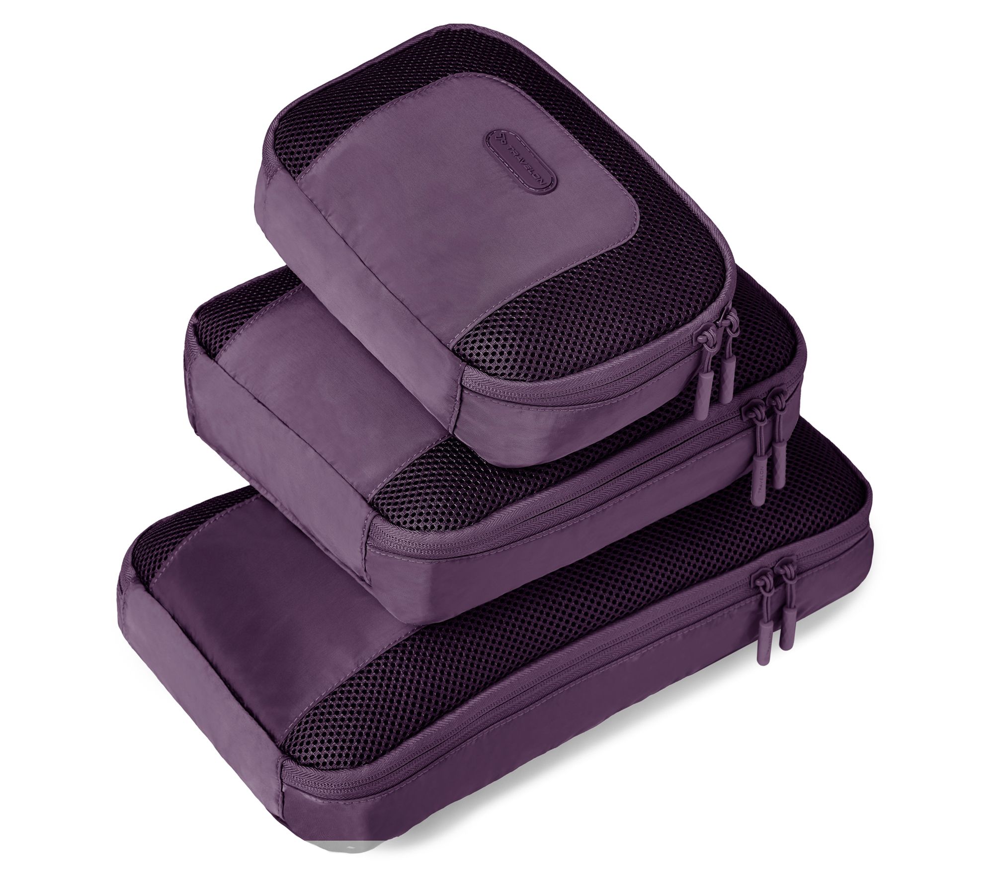 Travelon Packing Intelligence Set of 3 Packing Cubes