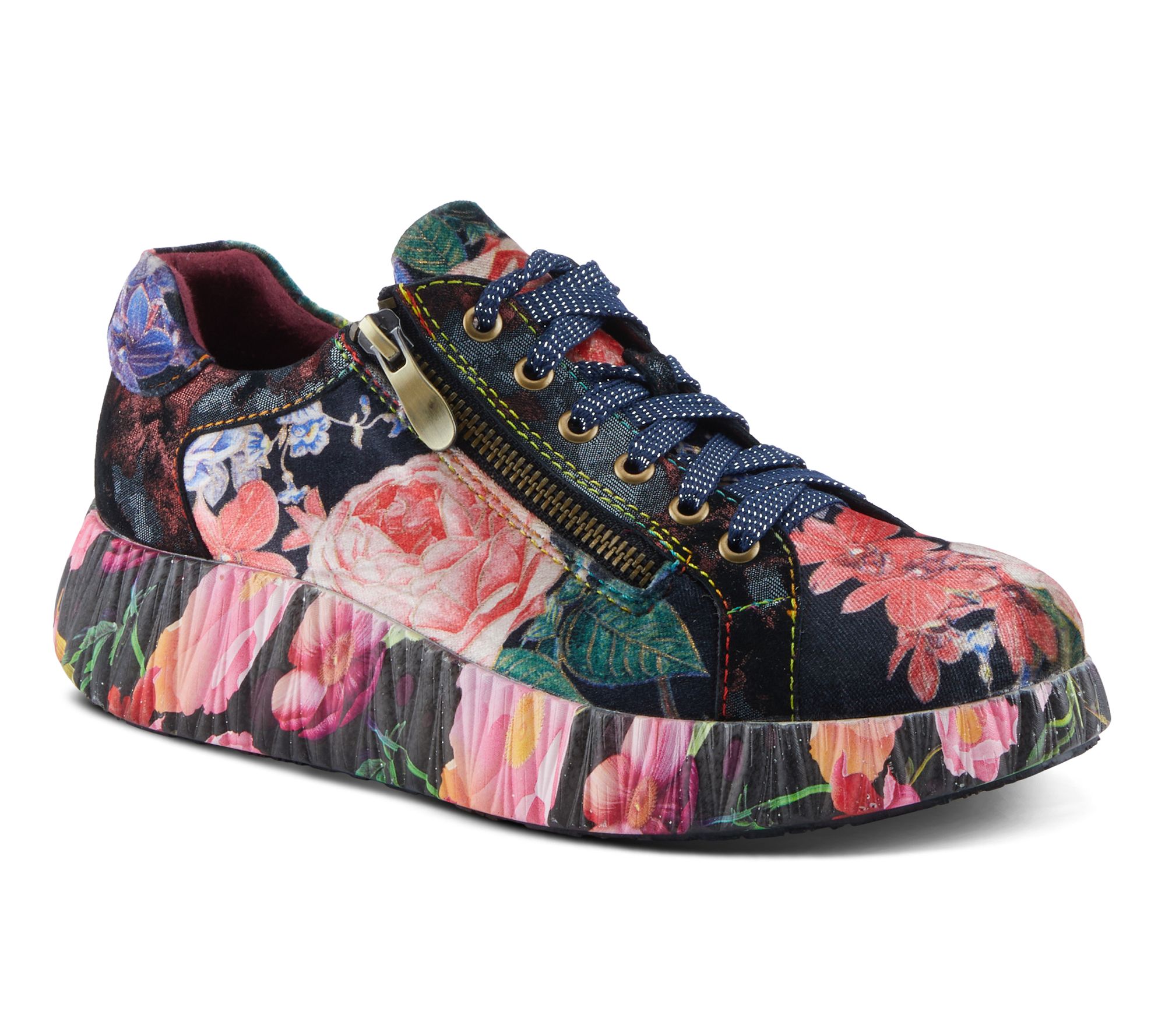 L'Artiste by Spring Step Suede Sneakers - Dallyn