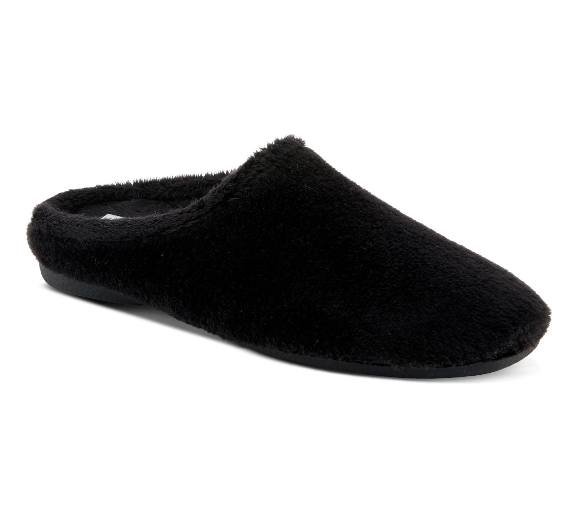 Flexus by Spring Step Velour Slide Slippers - Inaba