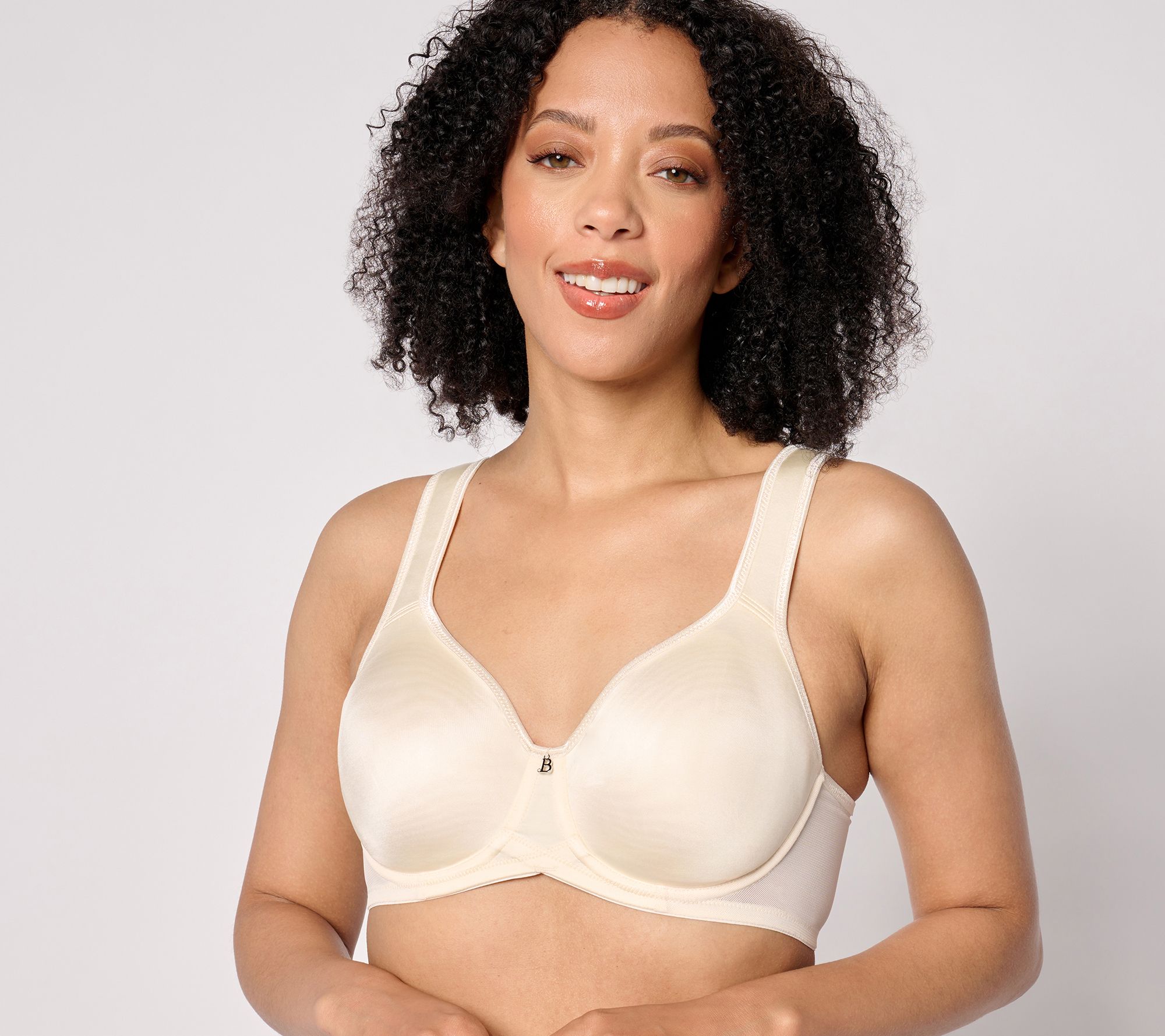 "As Is" Breezies Signature Shine Unlined Underwire Bra