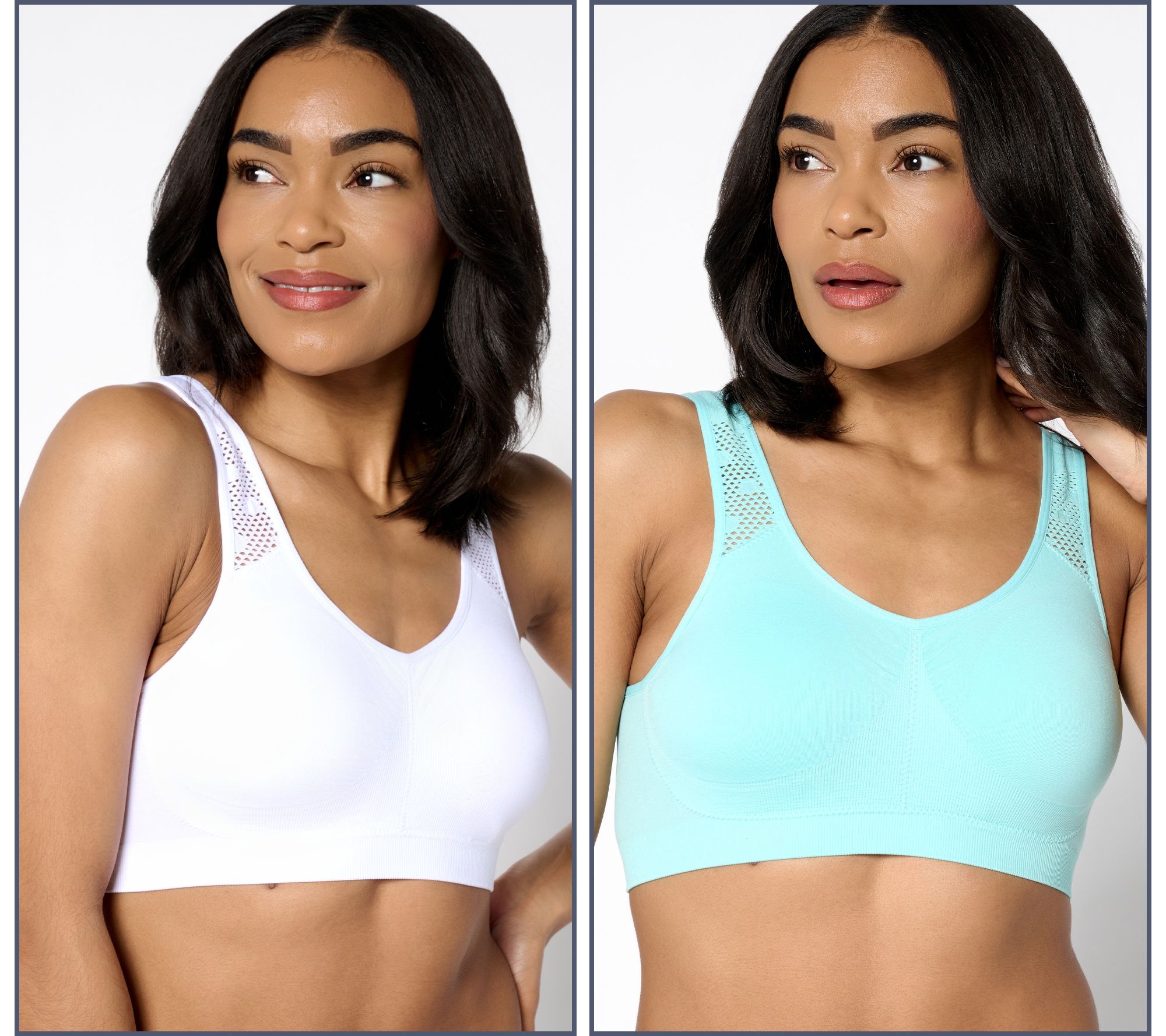 Anybody Intimates Seamless Lounge Bra with Lycra 2 Pack
