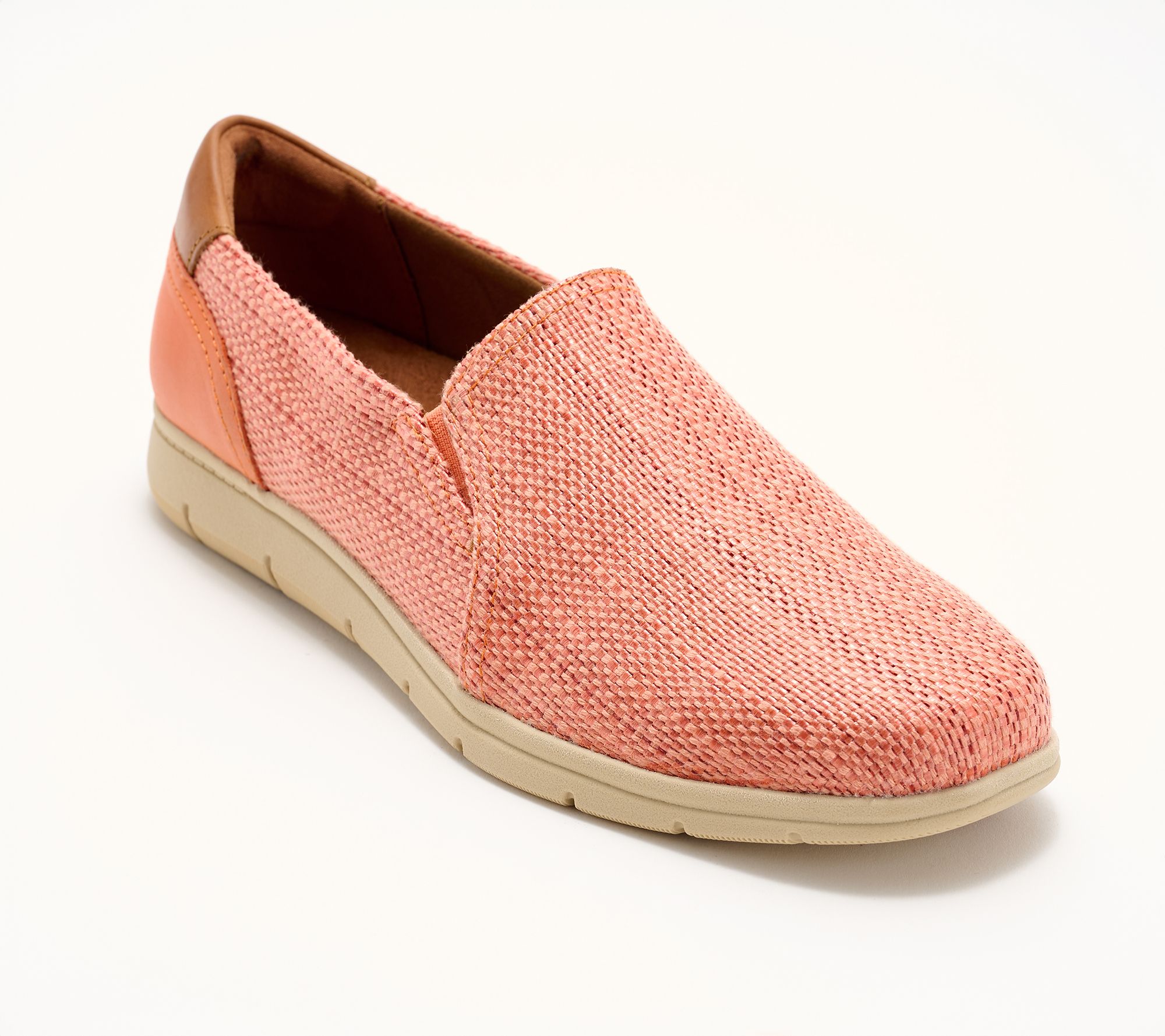 Cobb Hill Leather Perforated Slip-Ons - Lenoir