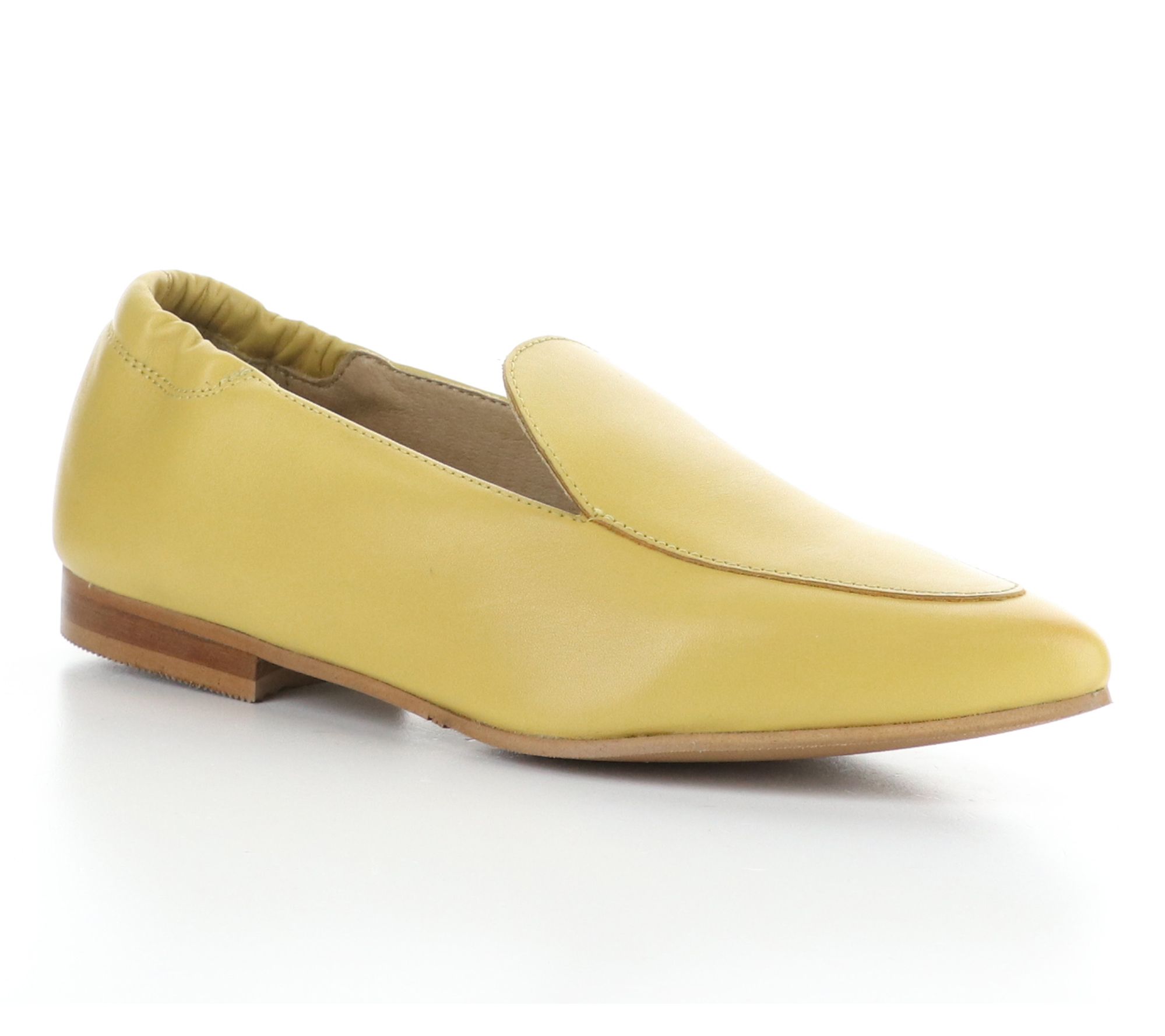 Bos. & Co. Nature Leather Slip On Loafers  - Nikki