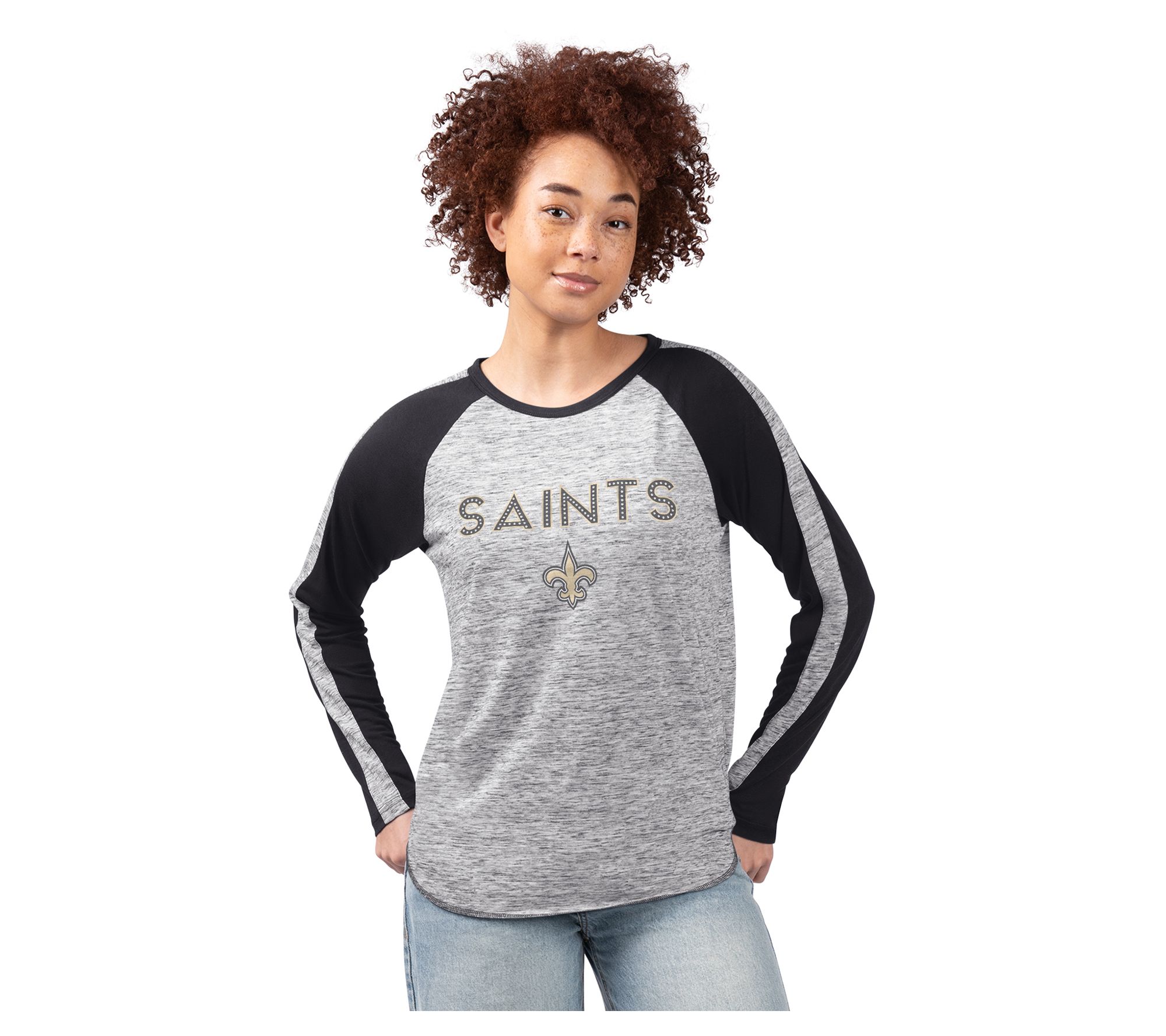 "As Is" NFL Women's Goals Light Weight Long Sleeve T-Shirt