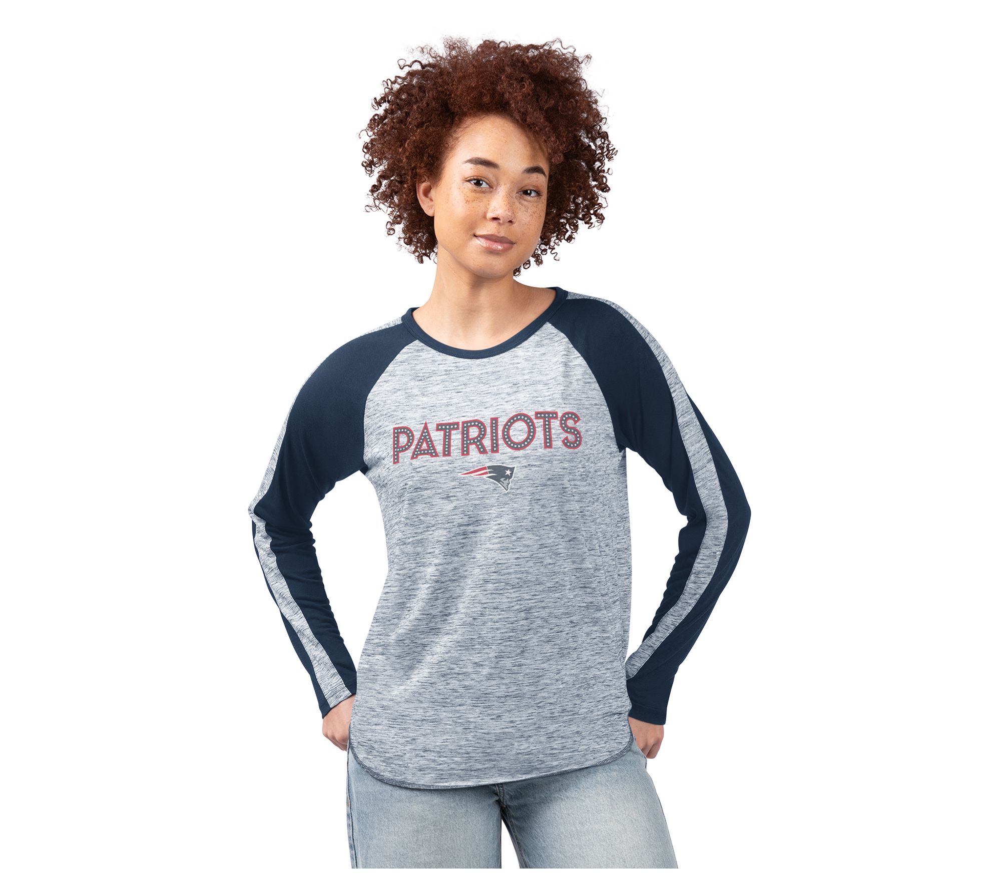 "As Is" NFL Women's Goals Light Weight Long Sleeve T-Shirt
