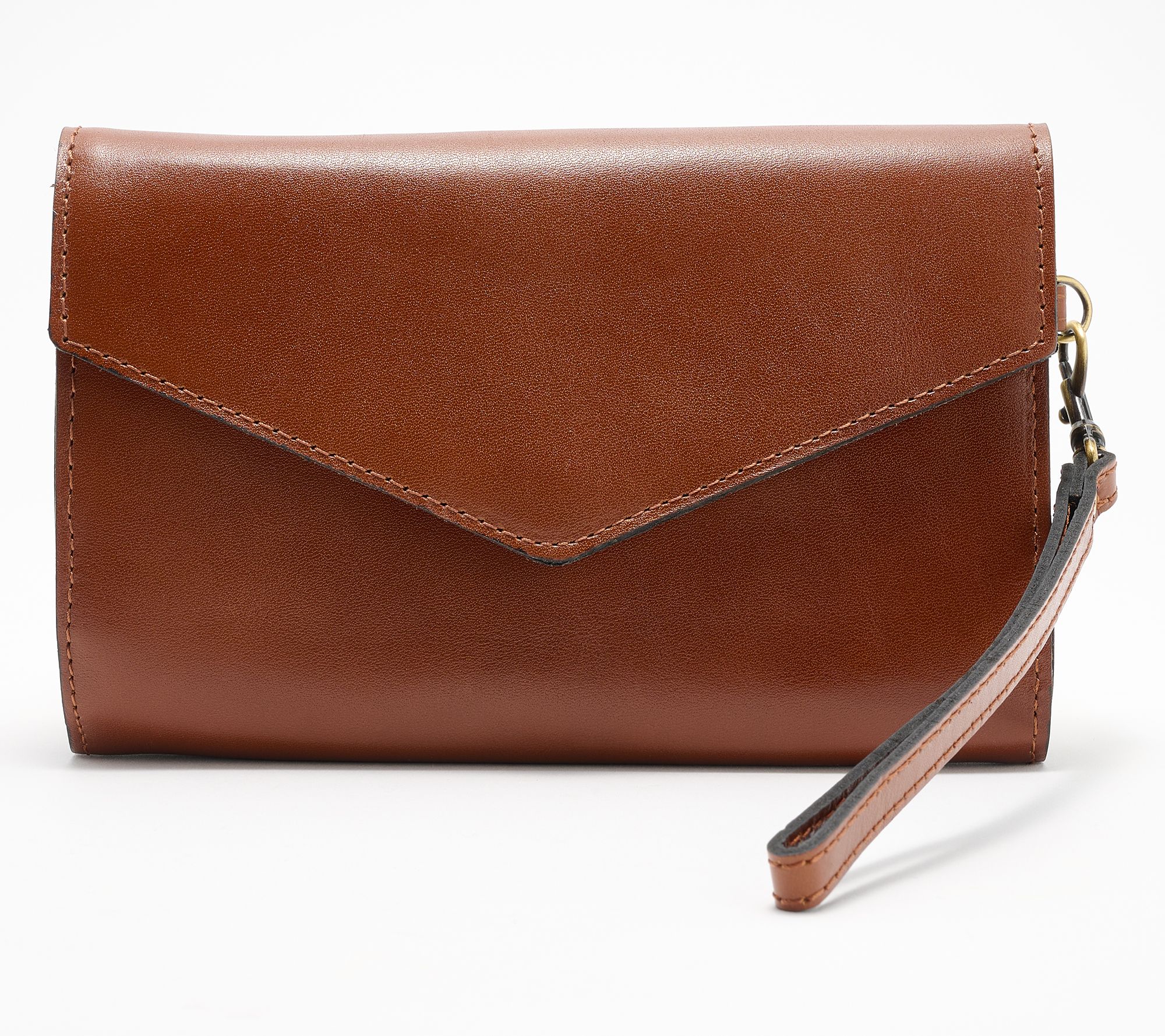 Patricia Nash Kaisa Leather Wallet Clutch with Removable Wristlet Strap