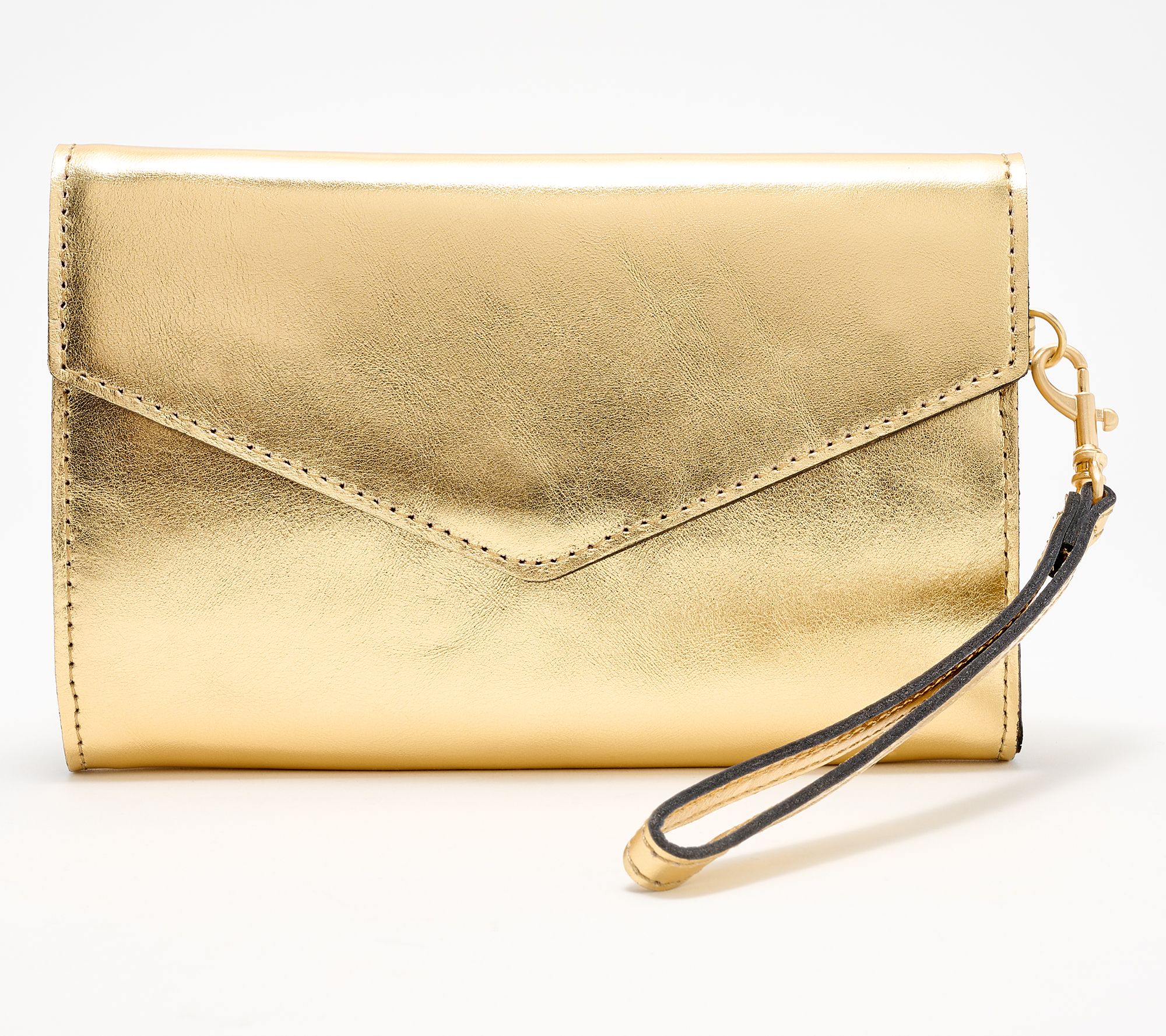 Patricia Nash Kaisa Leather Wallet Clutch with Removable Wristlet Strap
