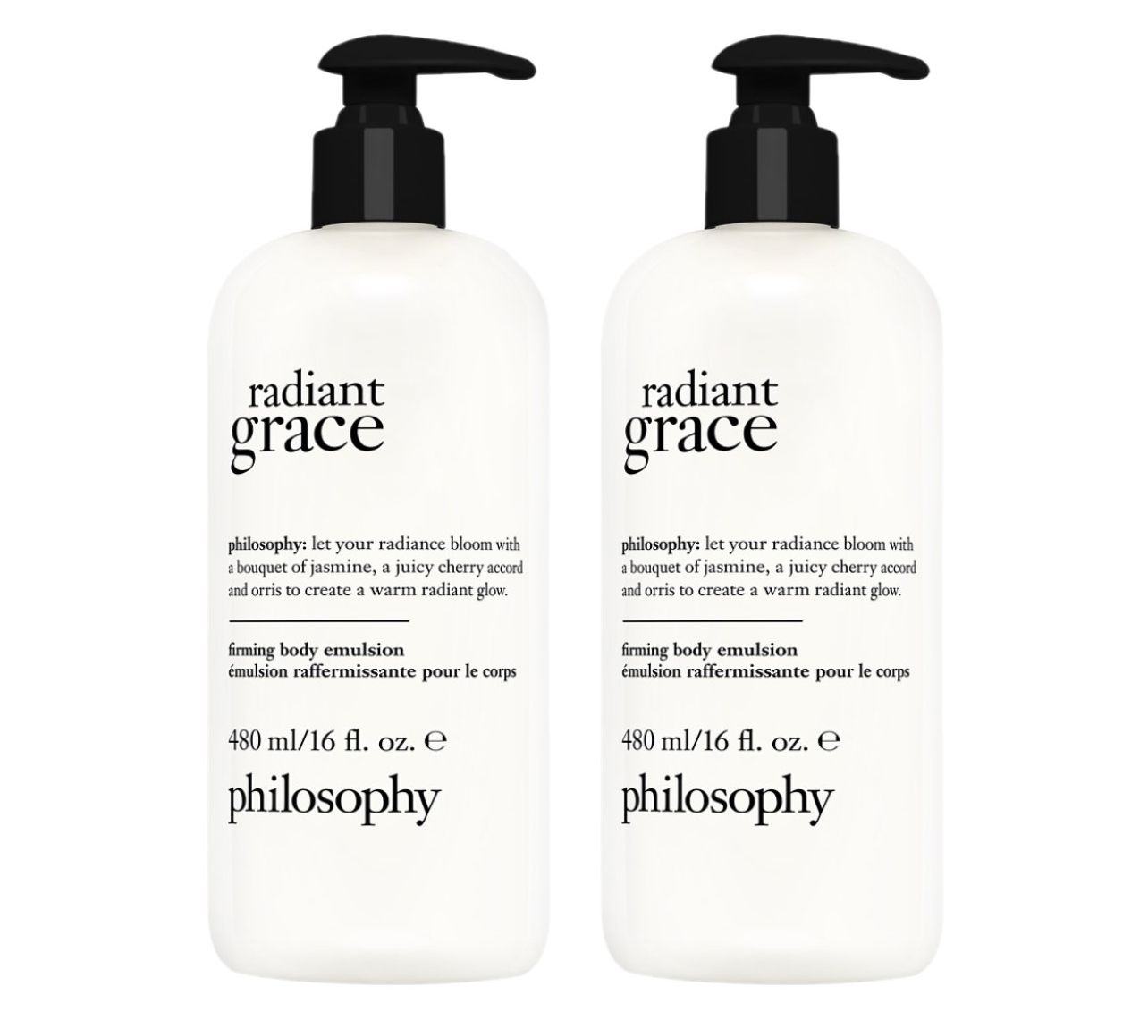 philosophy grace fragrance firming body emulsion duo