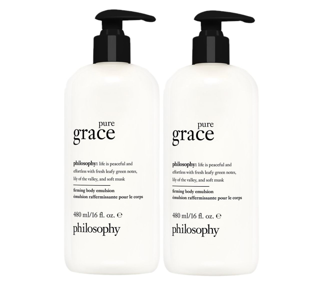 philosophy grace fragrance firming body emulsion duo
