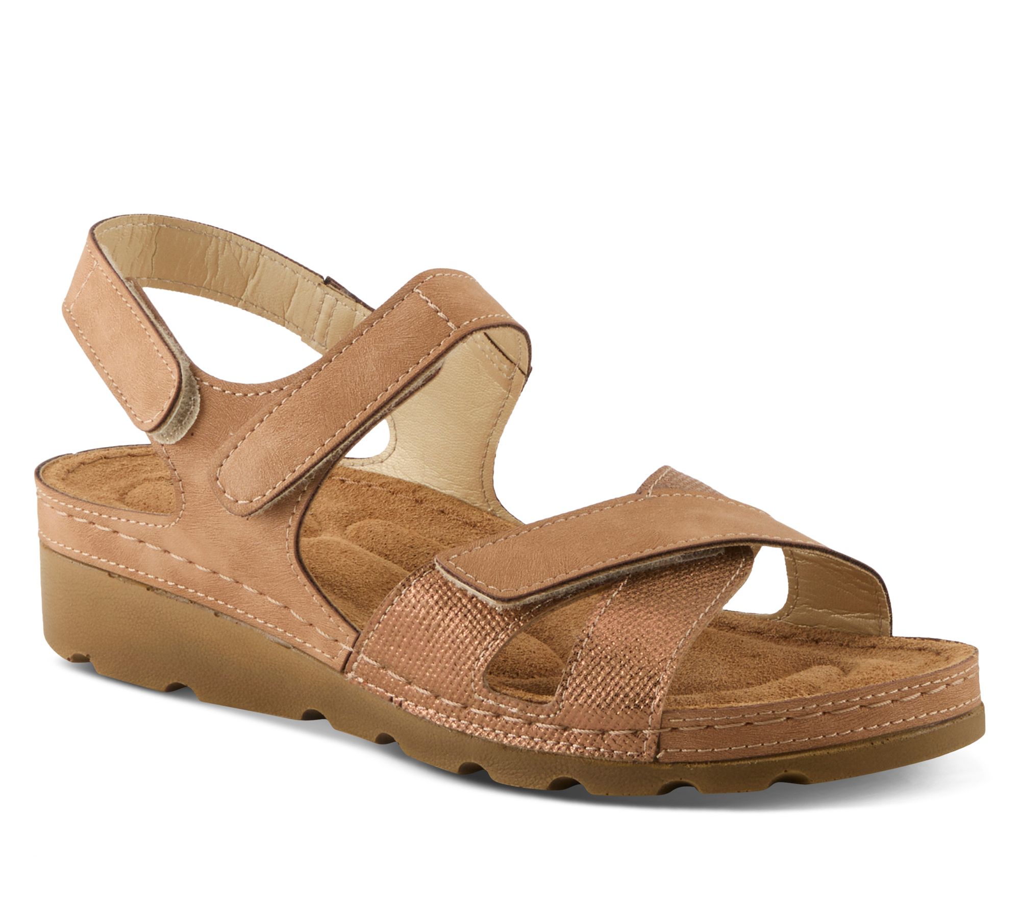 Flexus by Spring Step Ankle Strap Sandals - Orwell