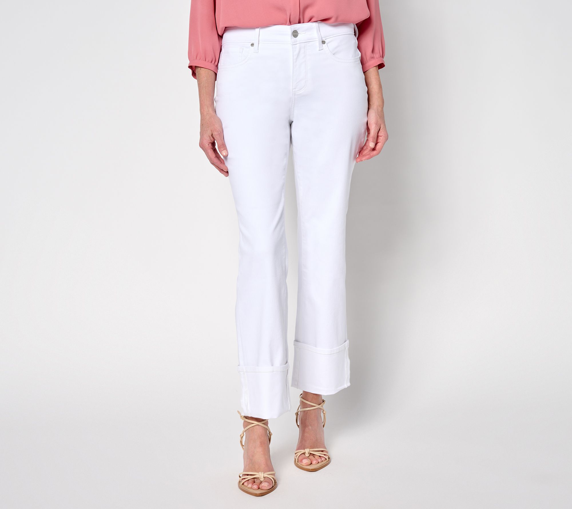 "As Is" NYDJ Marilyn Straight Leg Jean with 5" Cuff