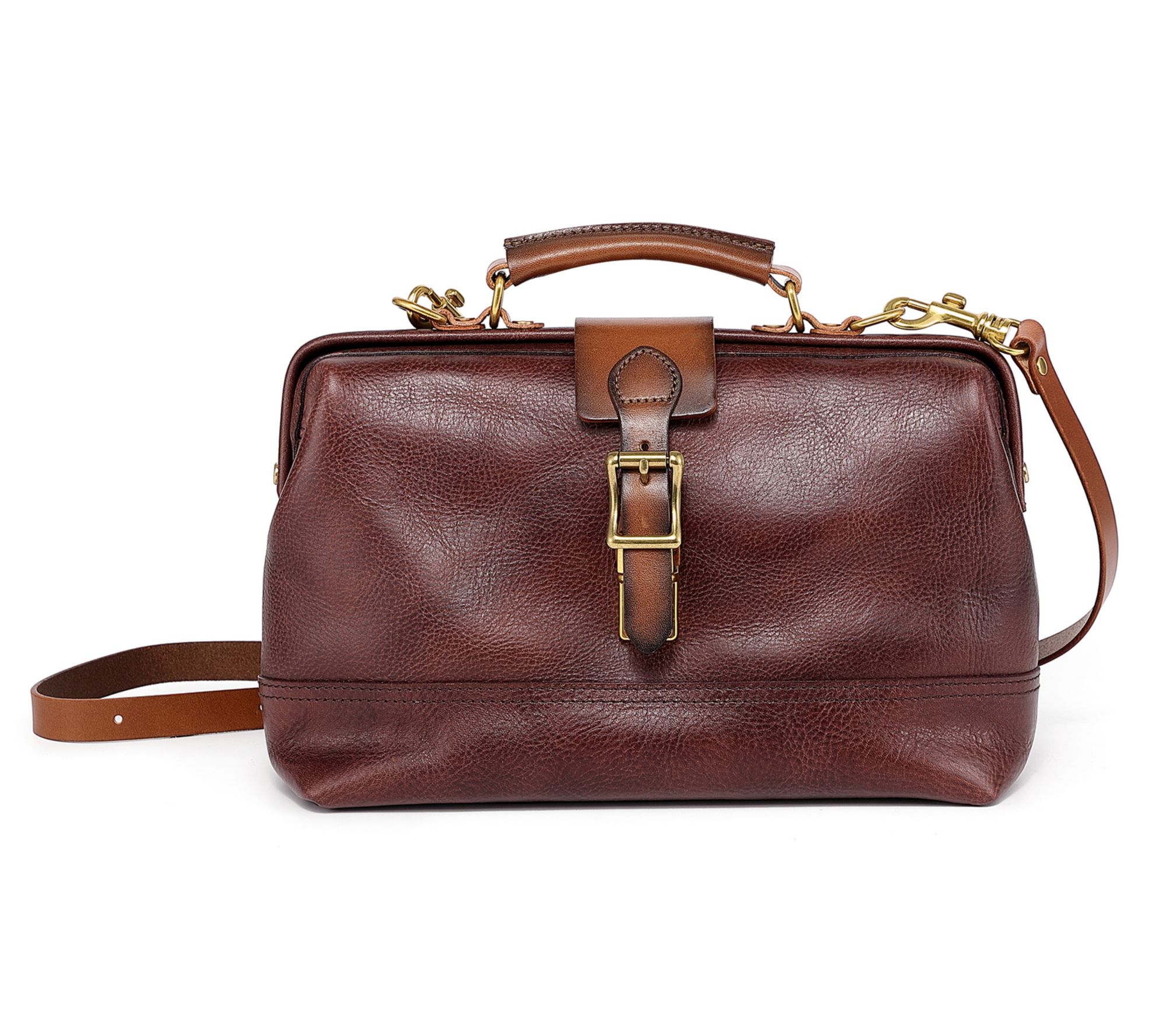 Old Trend Leather Doctor Satchel with ShoulderStrap