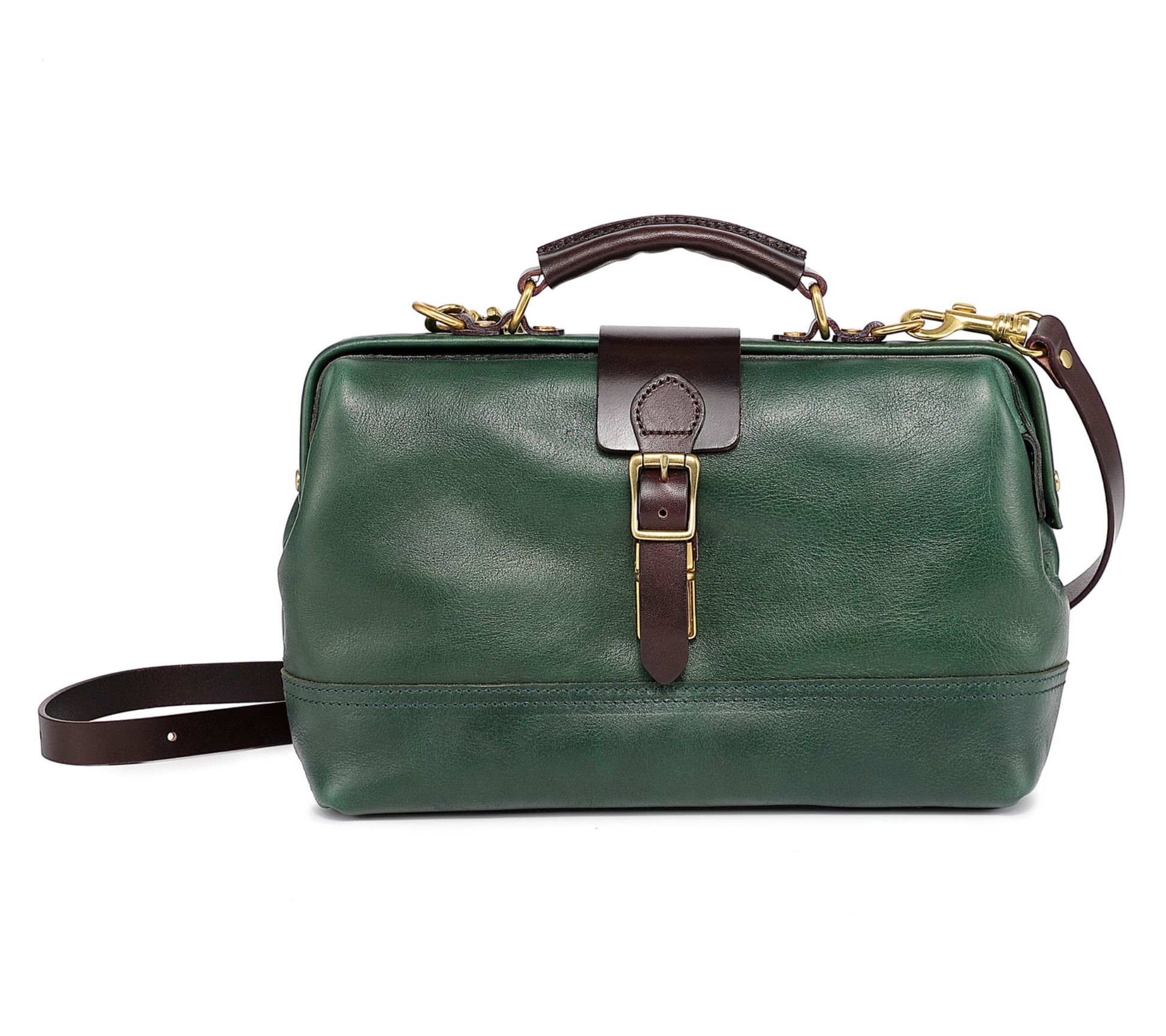 Old Trend Leather Doctor Satchel with Shoulder Strap