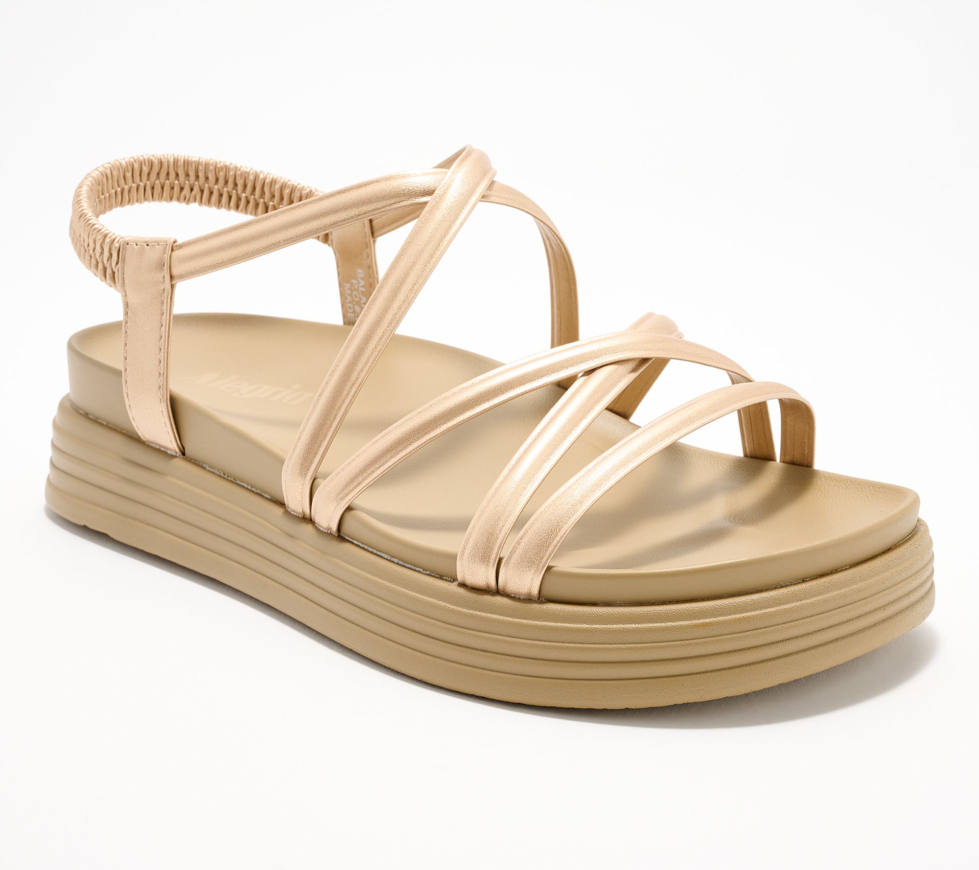 "As Is" Alegria Strappy Platform Sandal - Audie
