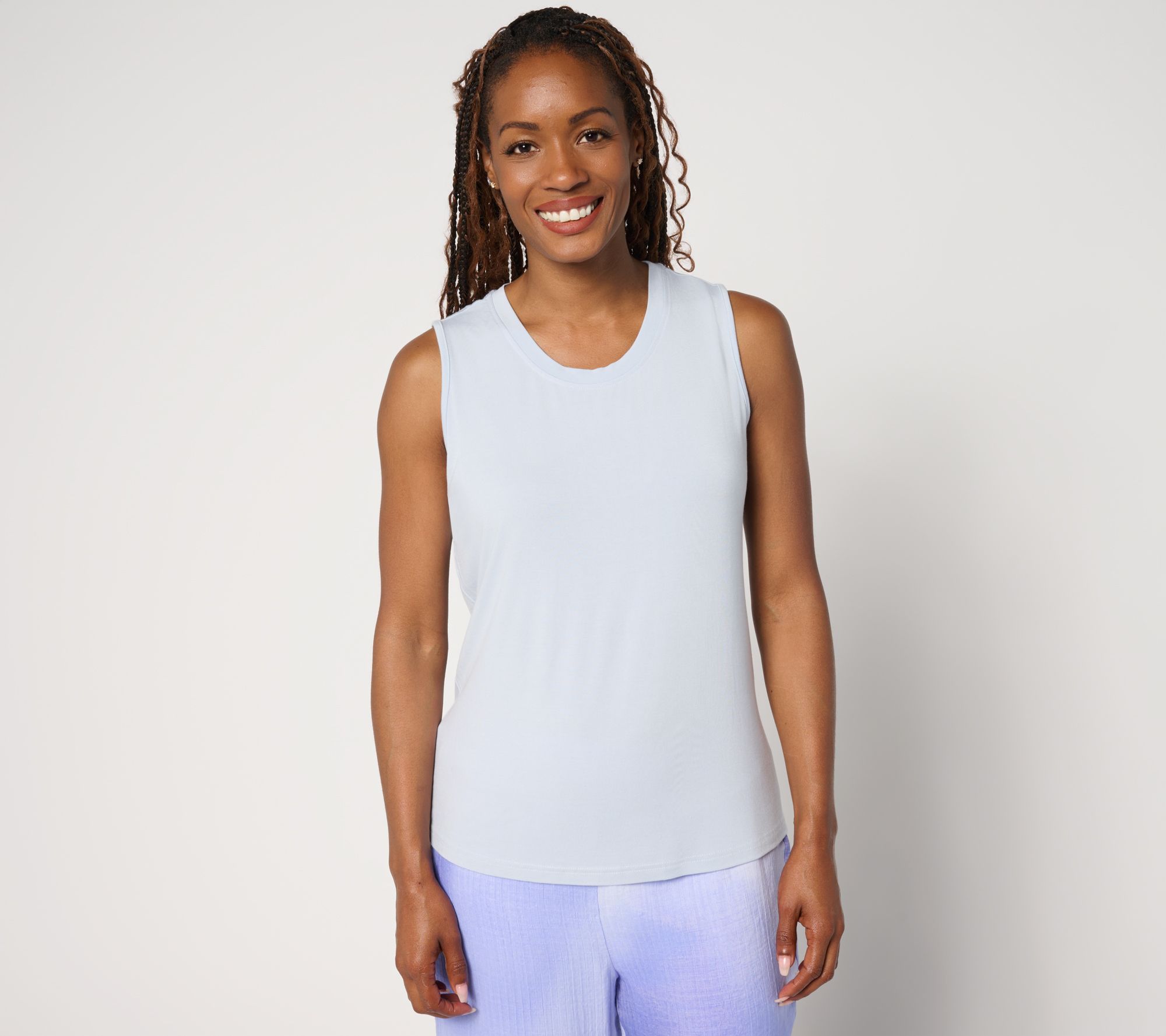 "As Is" nicole by Nicole Miller Modal Knit Tank Top