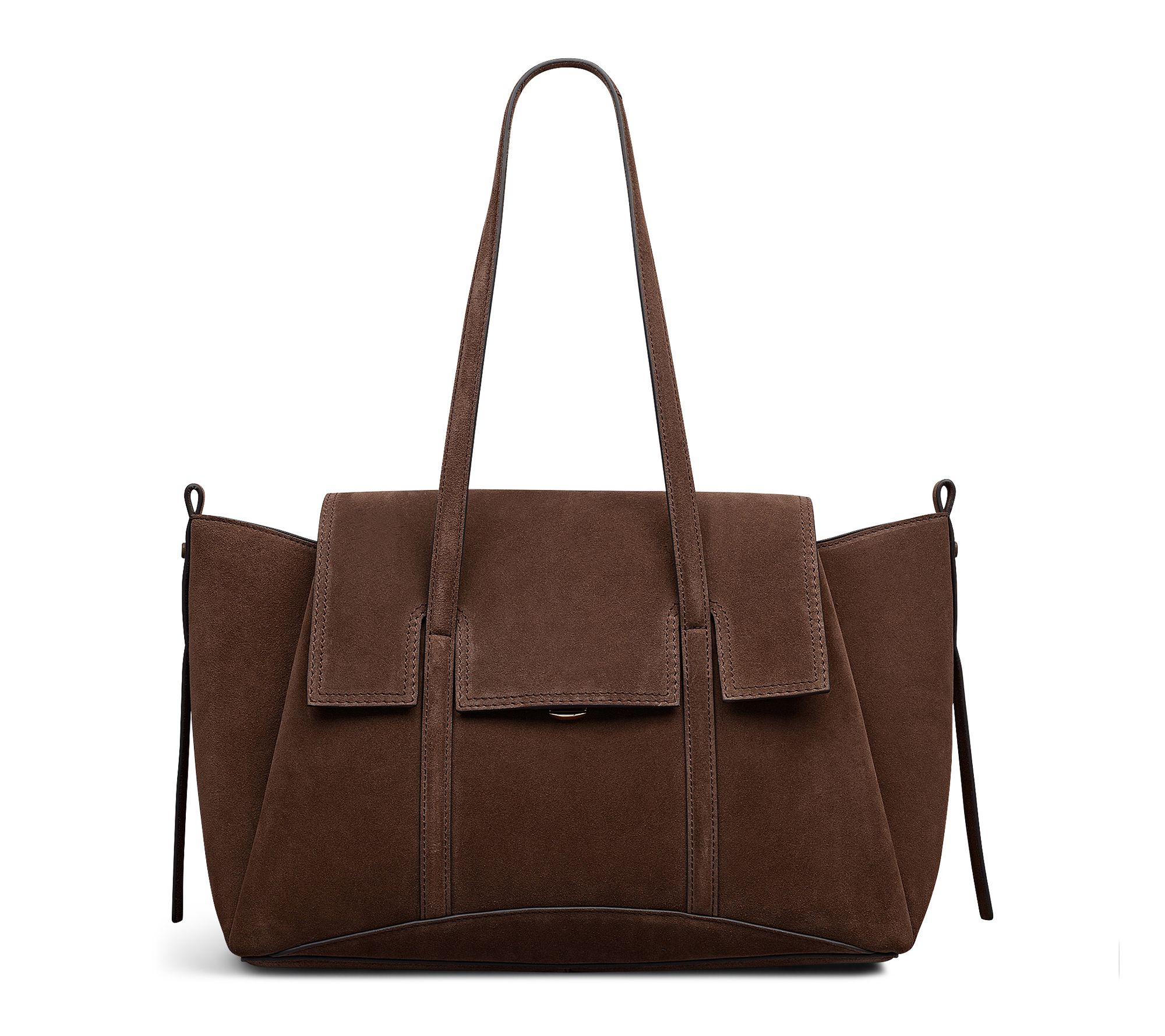 Radley The Chancery - Suede Medium Flapover Sho ulder Bag