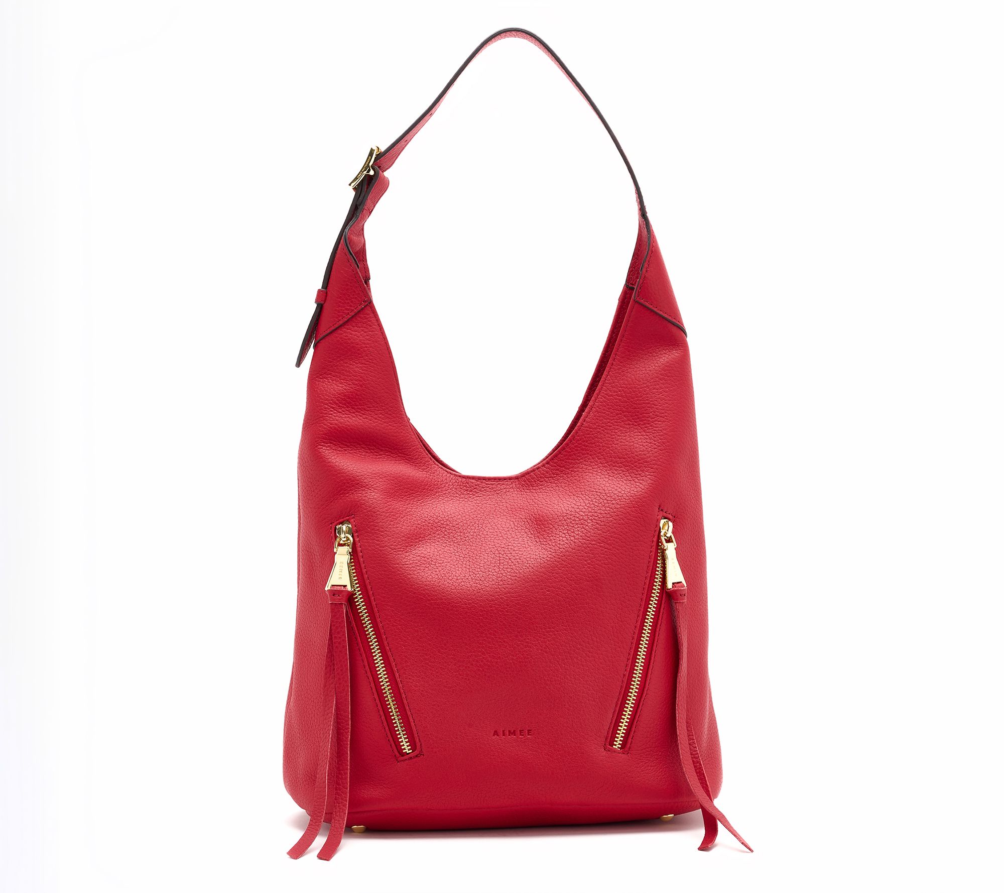 "As Is" Aimee Kestenberg Doral Large Leather Hobo